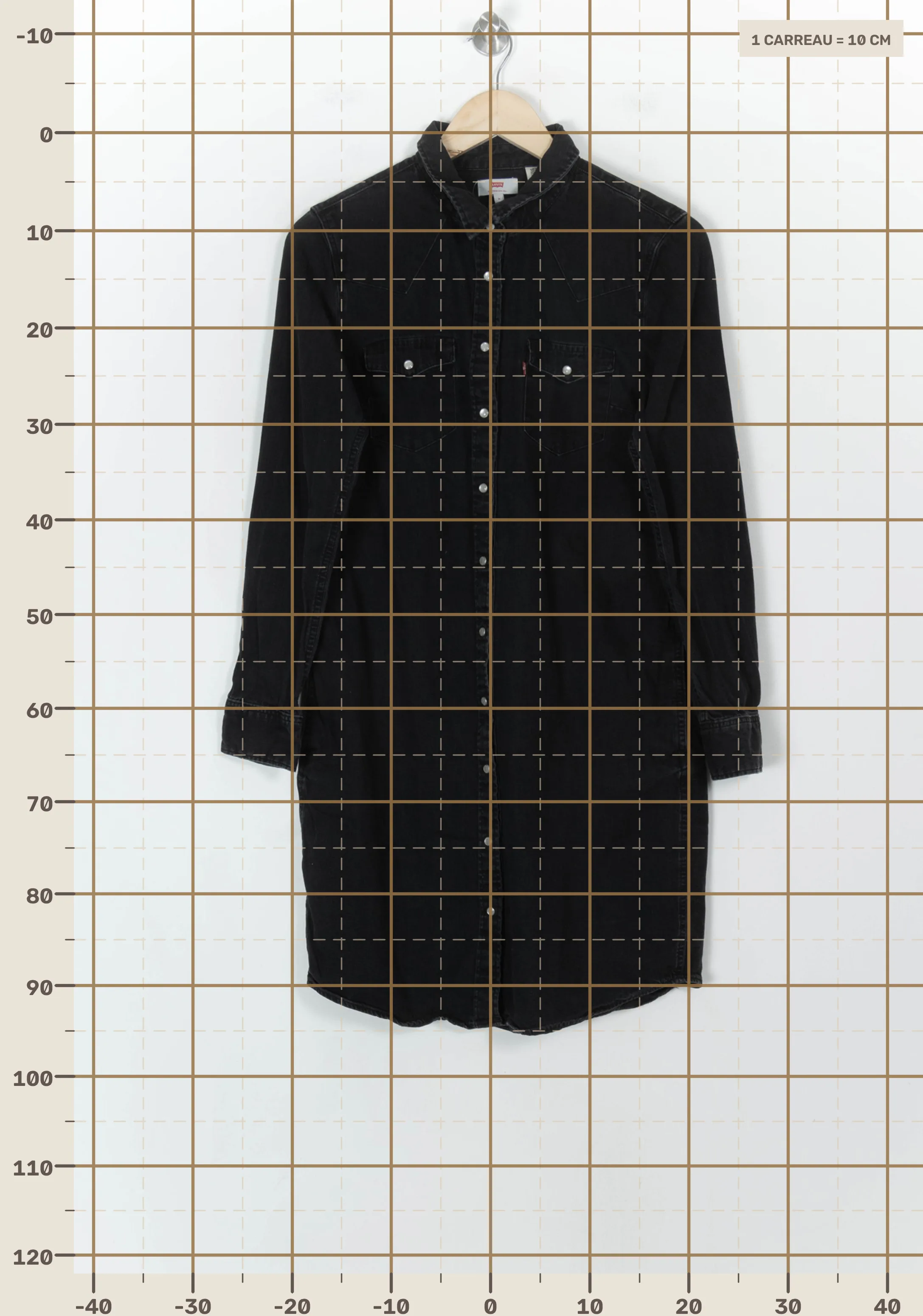 Short & midi dress LEVI'S - Seconde main Black