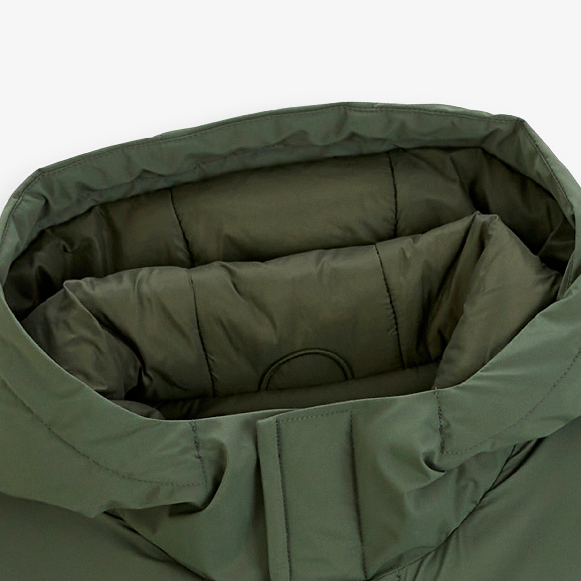 ETHAN military green hooded parka sbplay SERGE BLANCO Beige