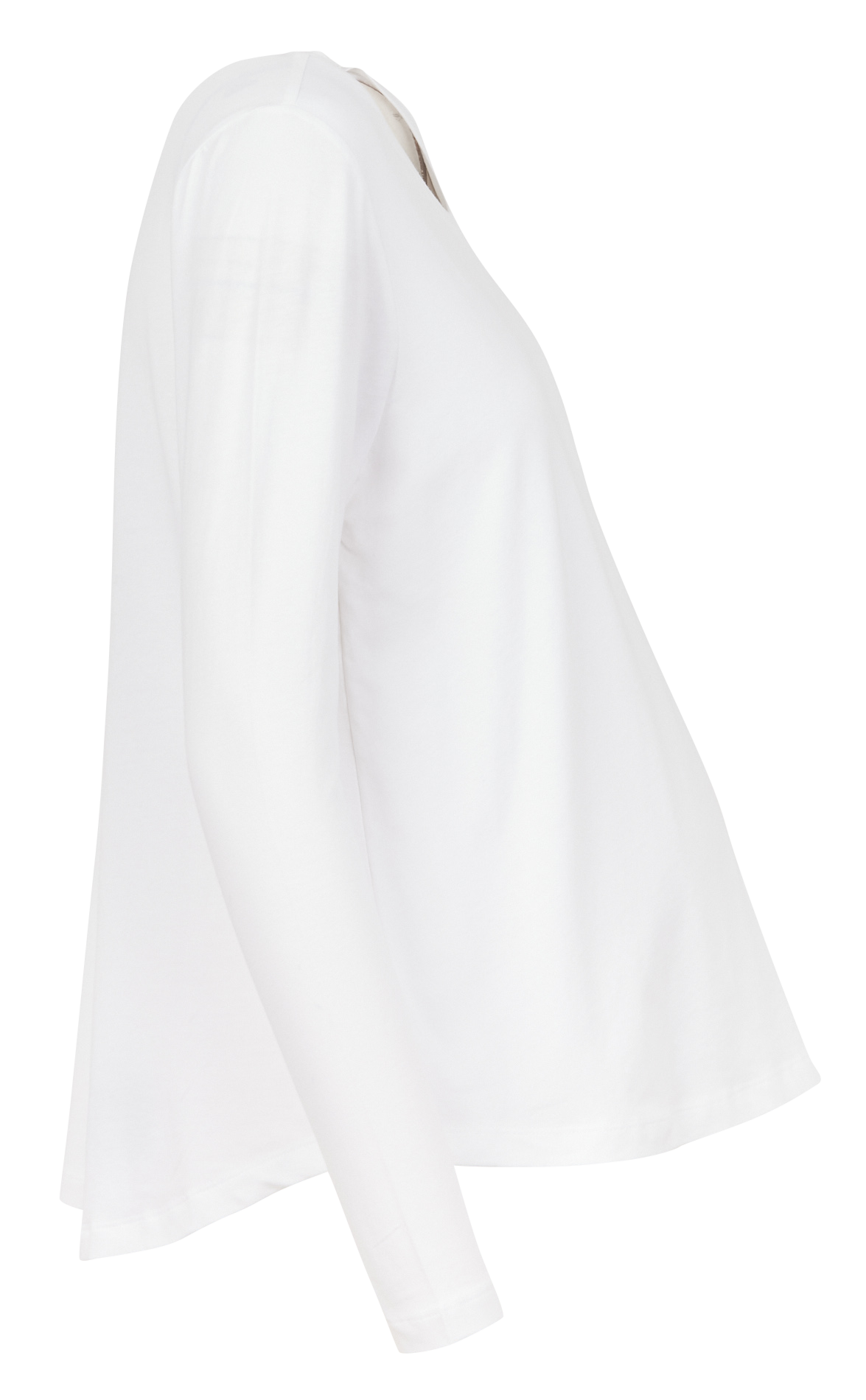 Round-neck organic cotton-blend T-shirt BOOB White