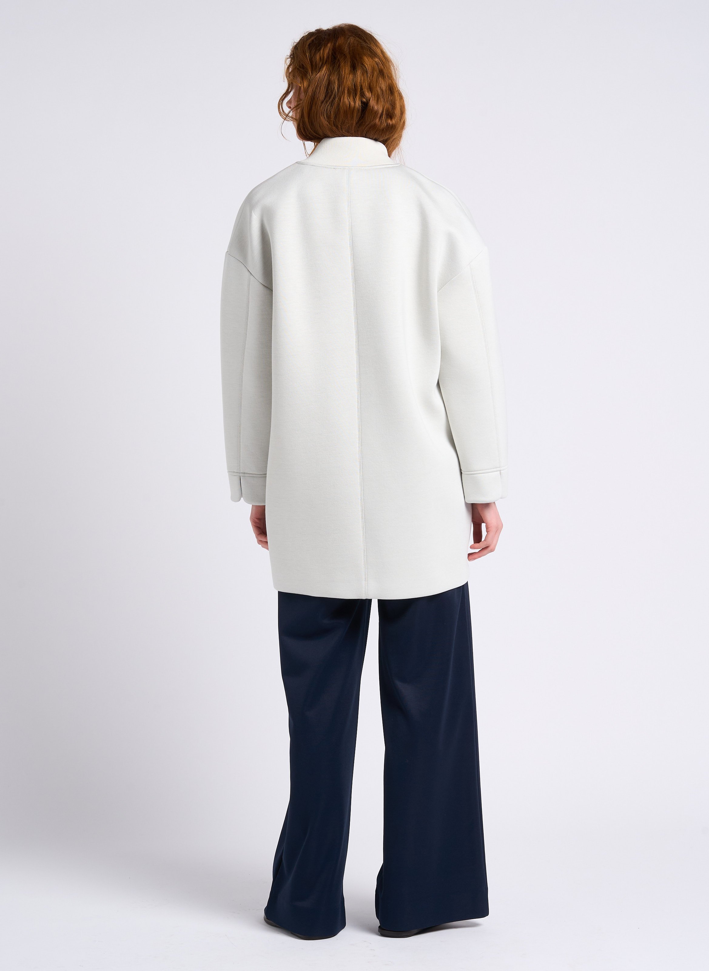 Veste droite col teddy MAX&Co. Blanc