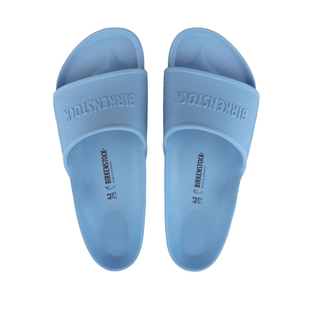 Faux leather sandals BIRKENSTOCK Blue