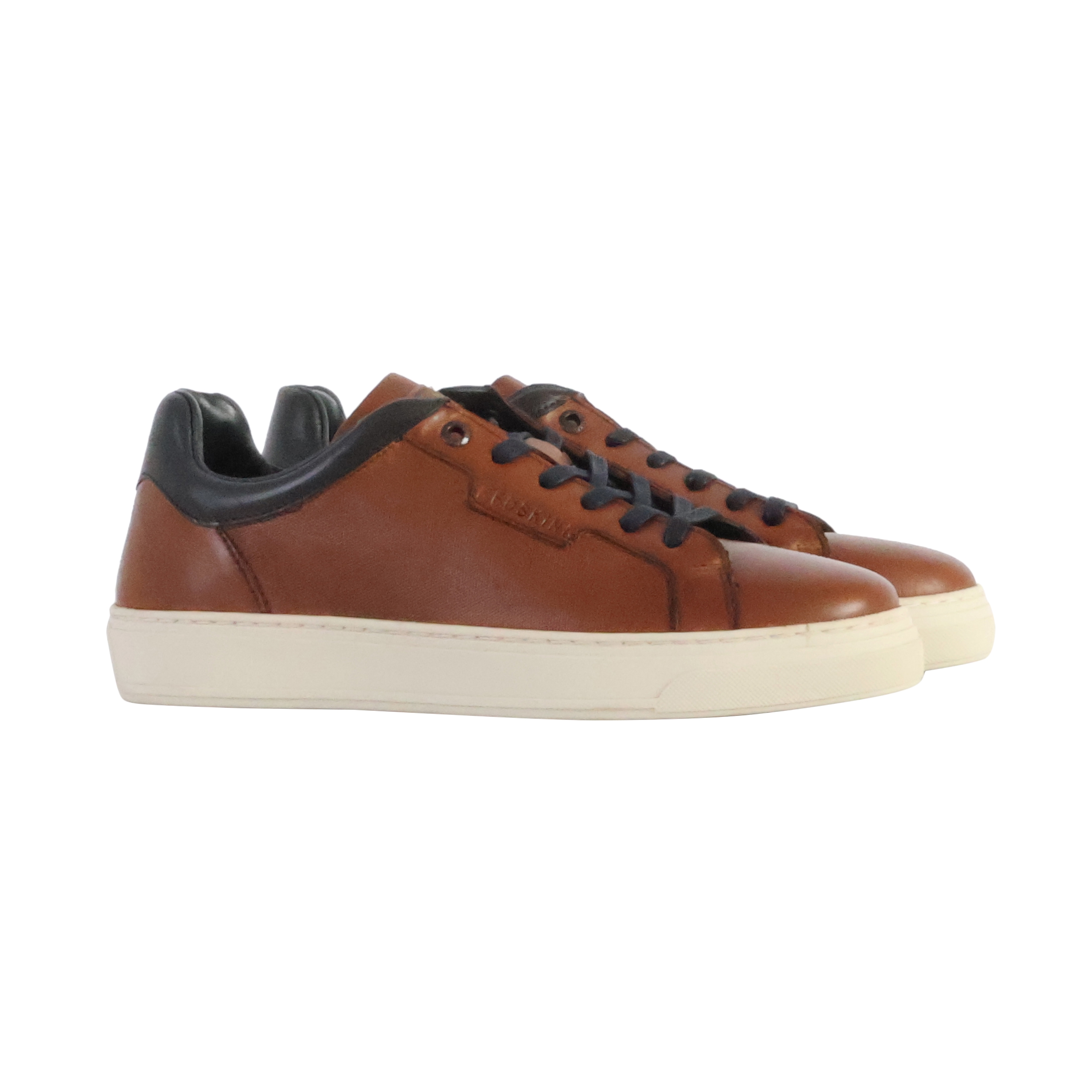 Leather sneakers Helior REDSKINS Brown