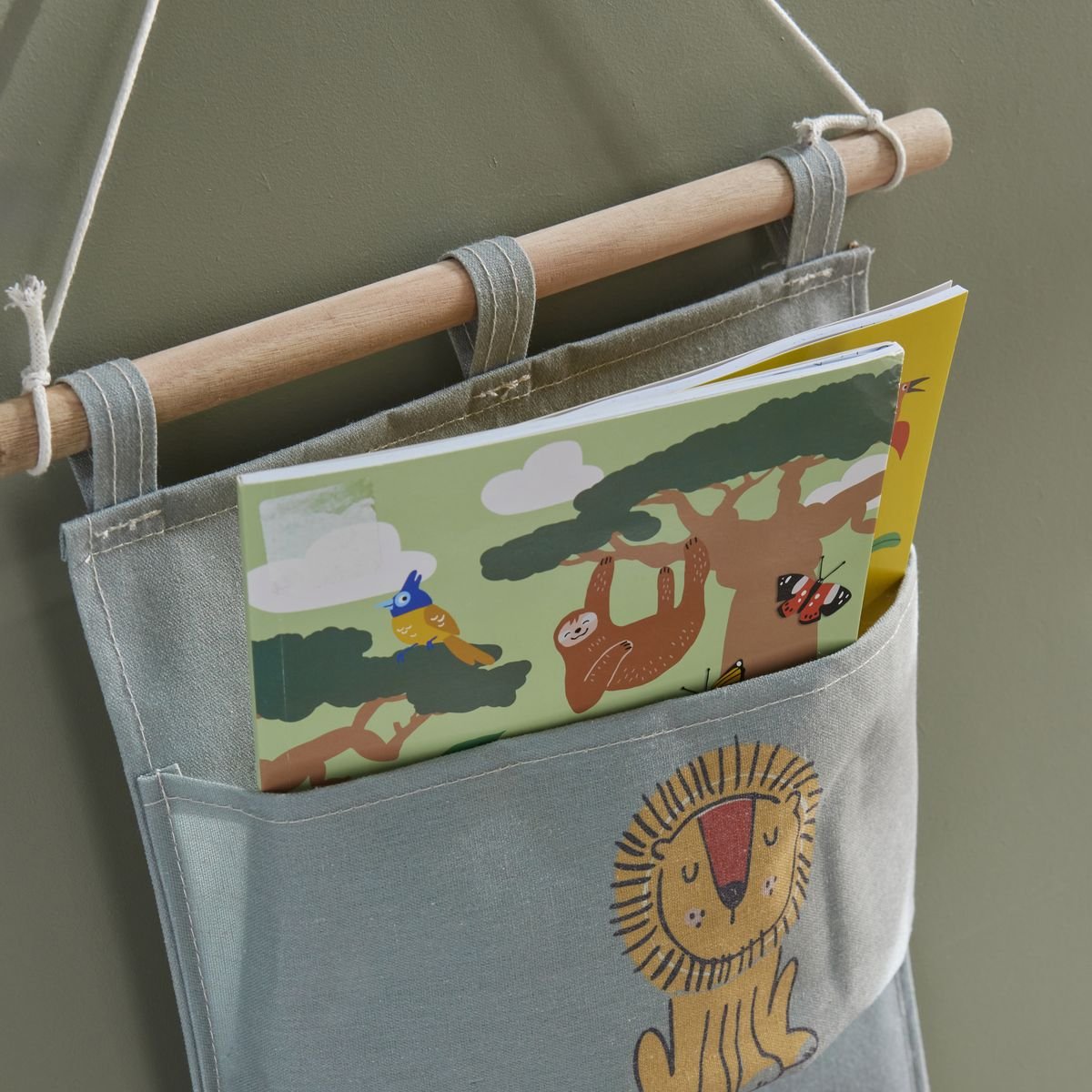 Fabric wall organizer FACTORY Grey