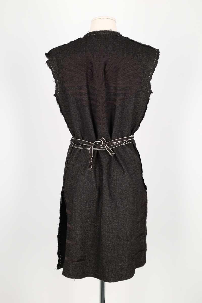 V-neck dress ANTIK BATIK - Seconde Main Grey