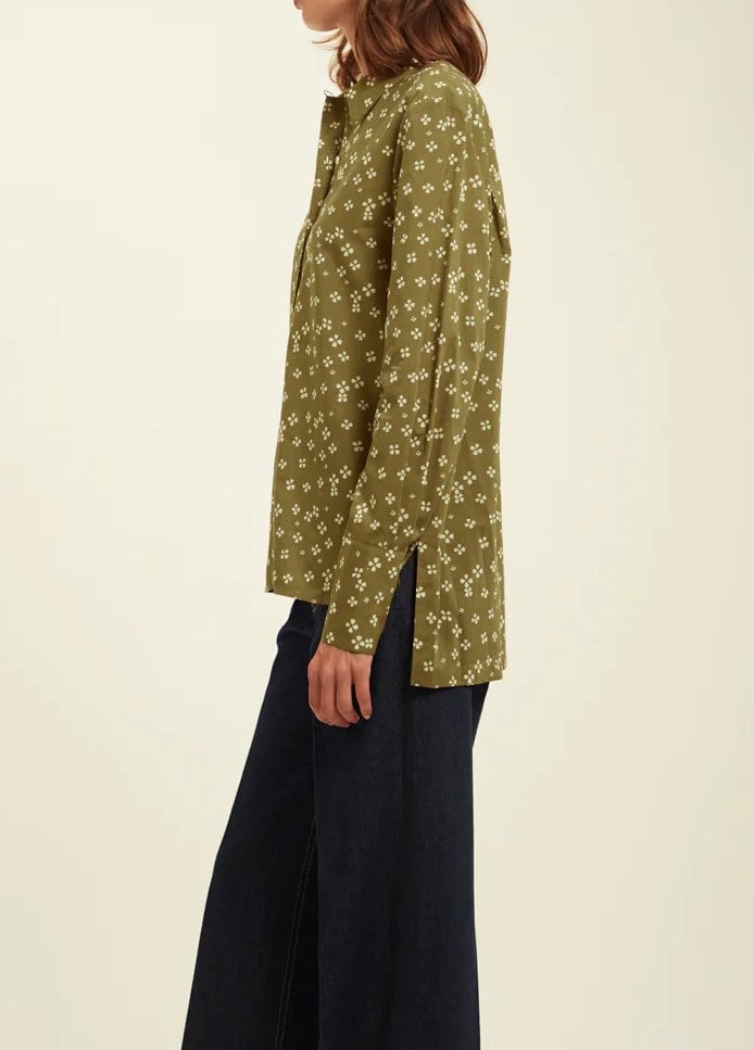 Chemise INES DE LA FRESSANGE - Seconde main Vert