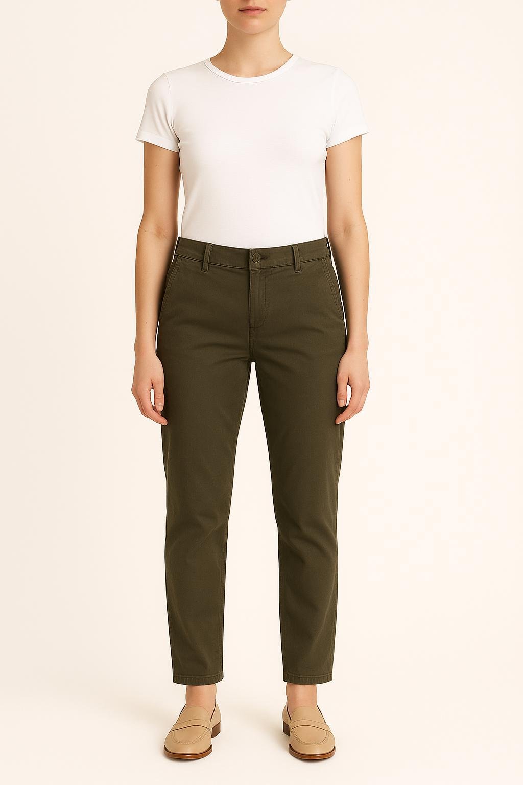 PANTS COMPTOIR DES COTONNIERS - Seconde main Green