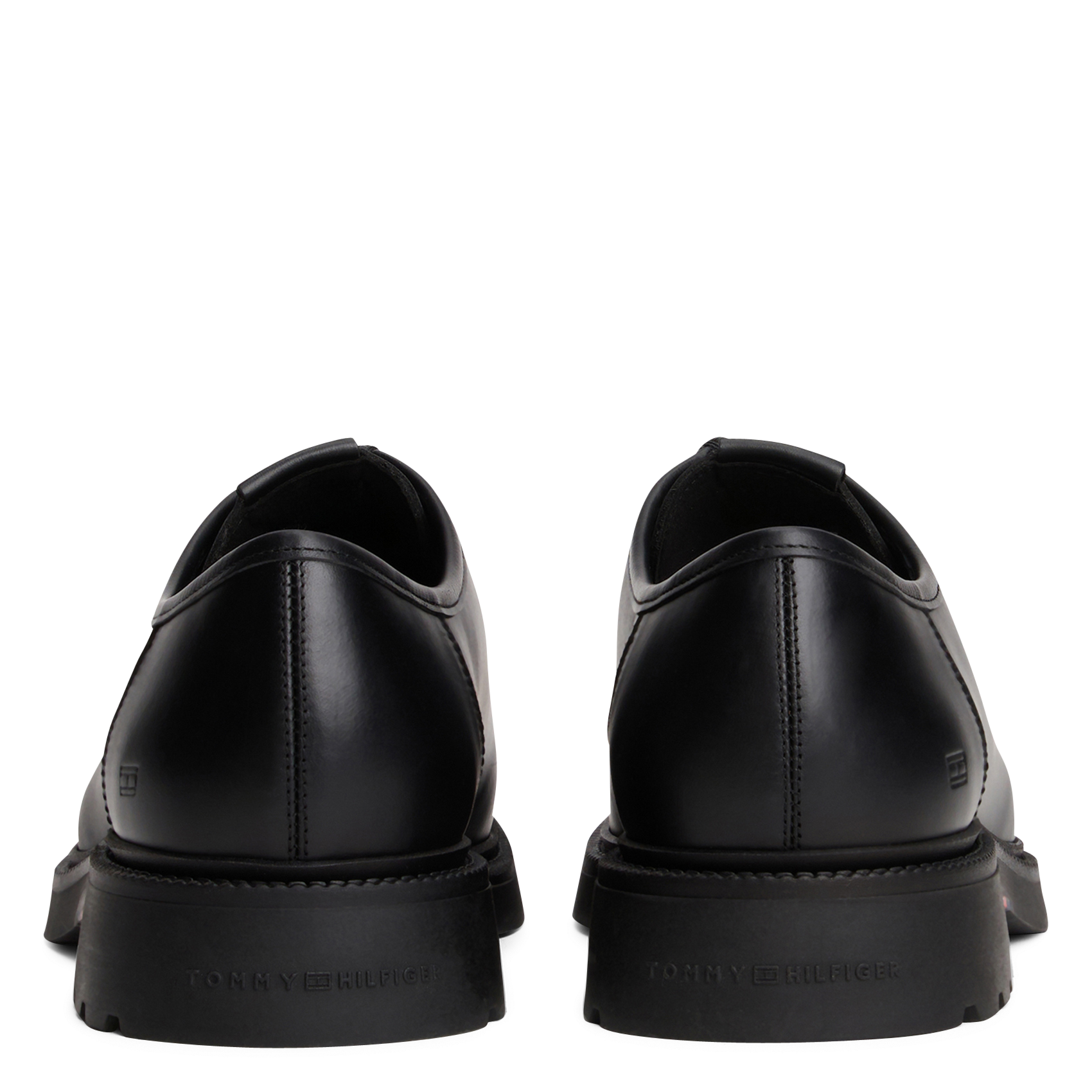 Mocassins en cuir TOMMY HILFIGER Noir