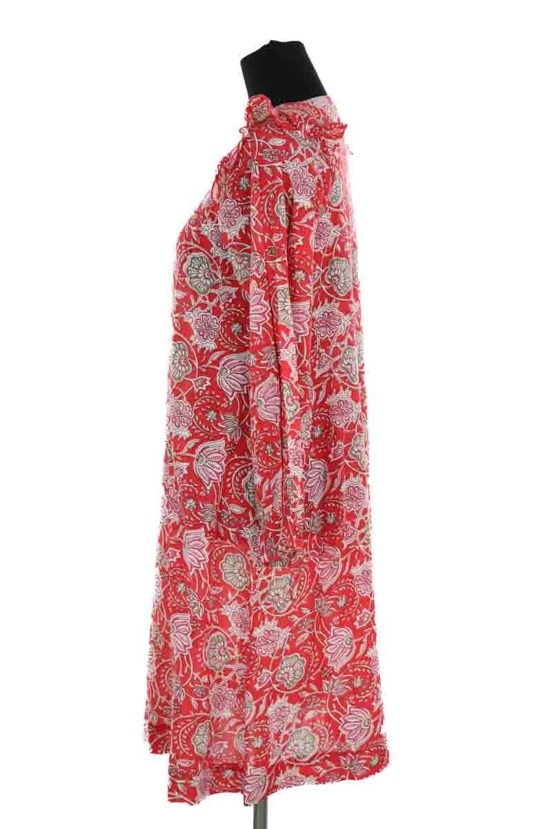 Cotton dress ANTIK BATIK - Seconde Main Red