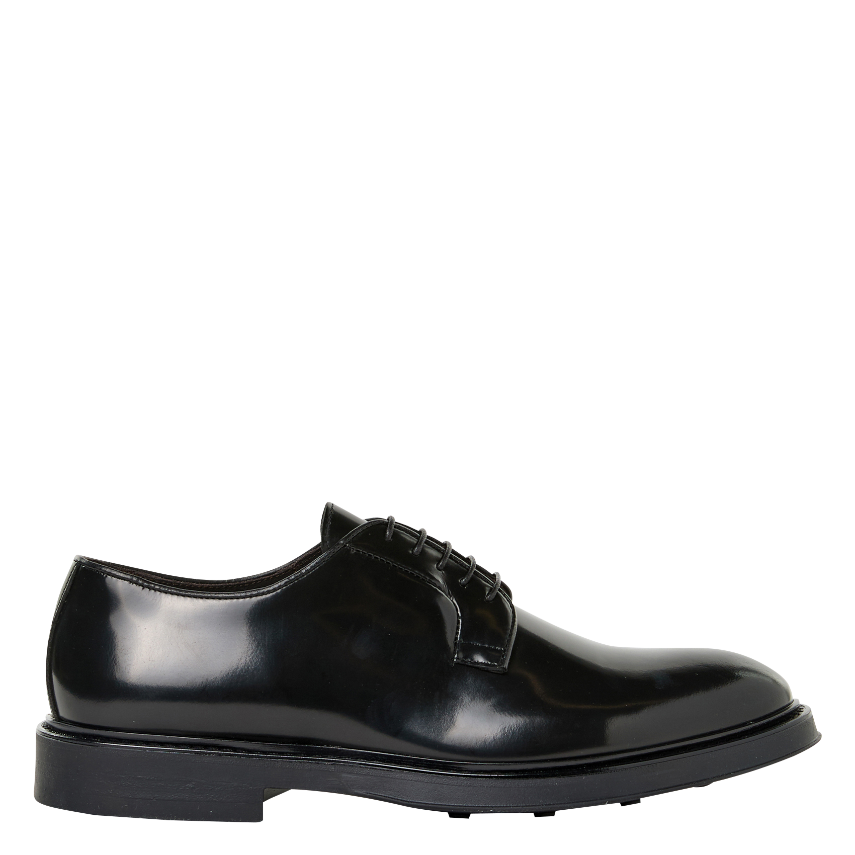 Leather Derby shoes SAISON 1865 Black