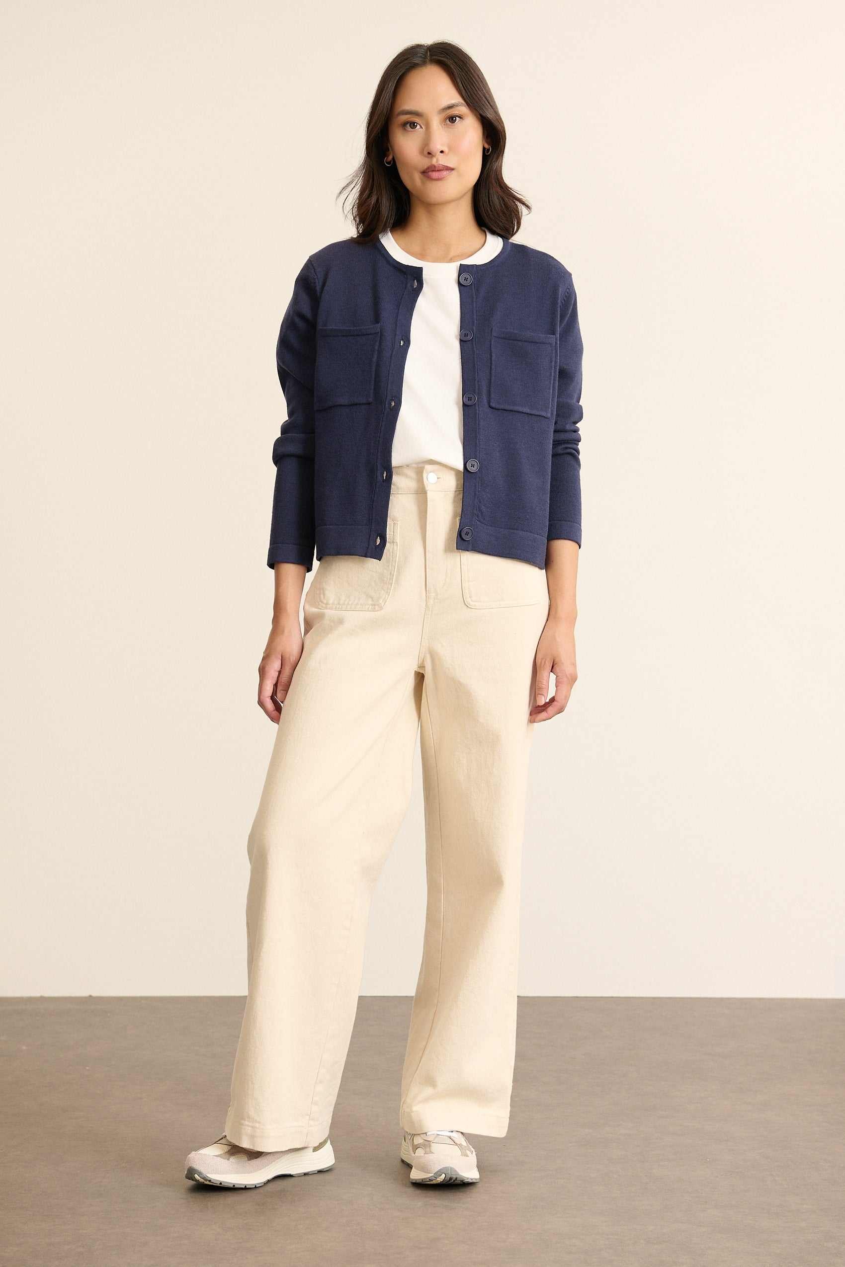 High-rise jeans GARANCE PARIS White