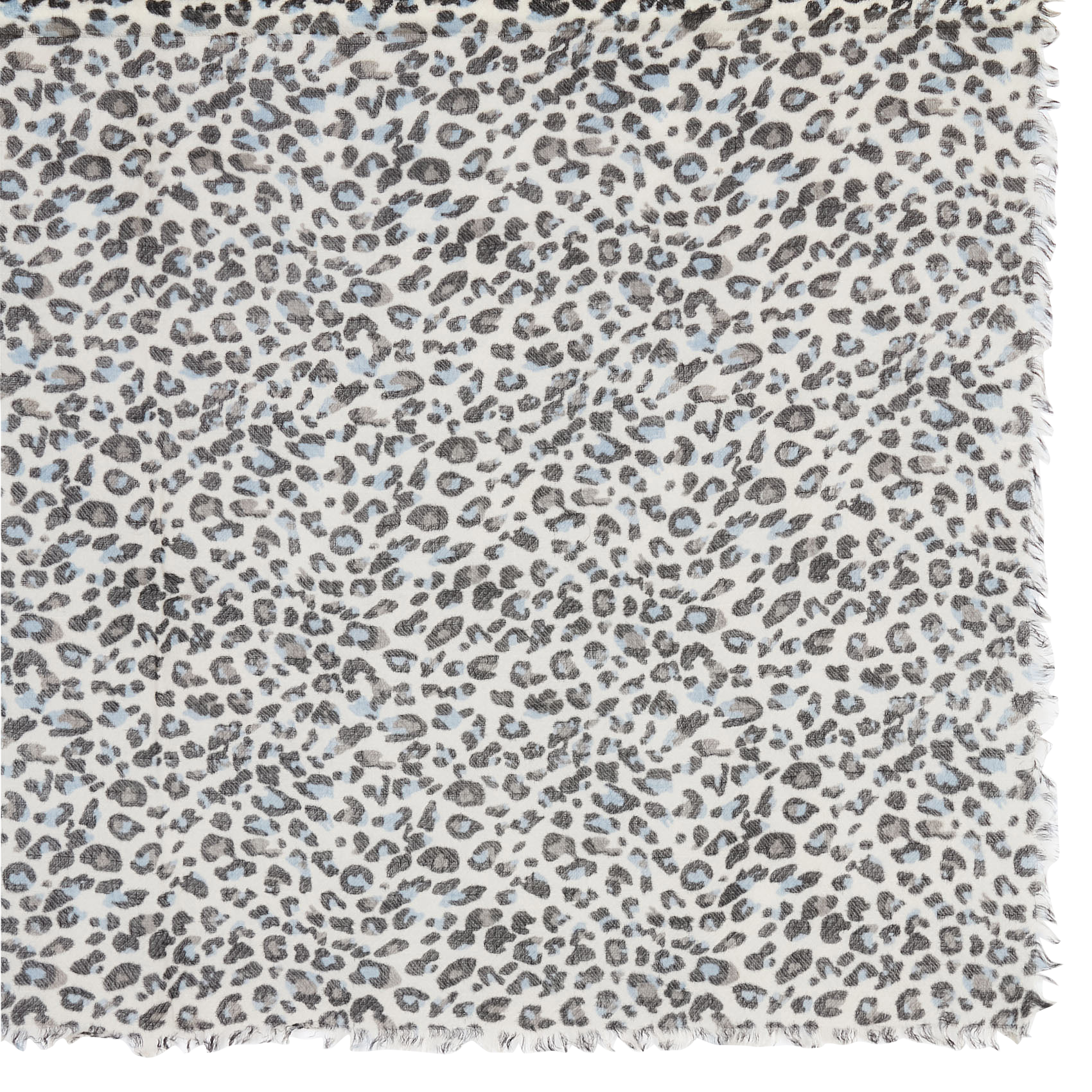 Foulard en laine imprimé SUD EXPRESS Bleu