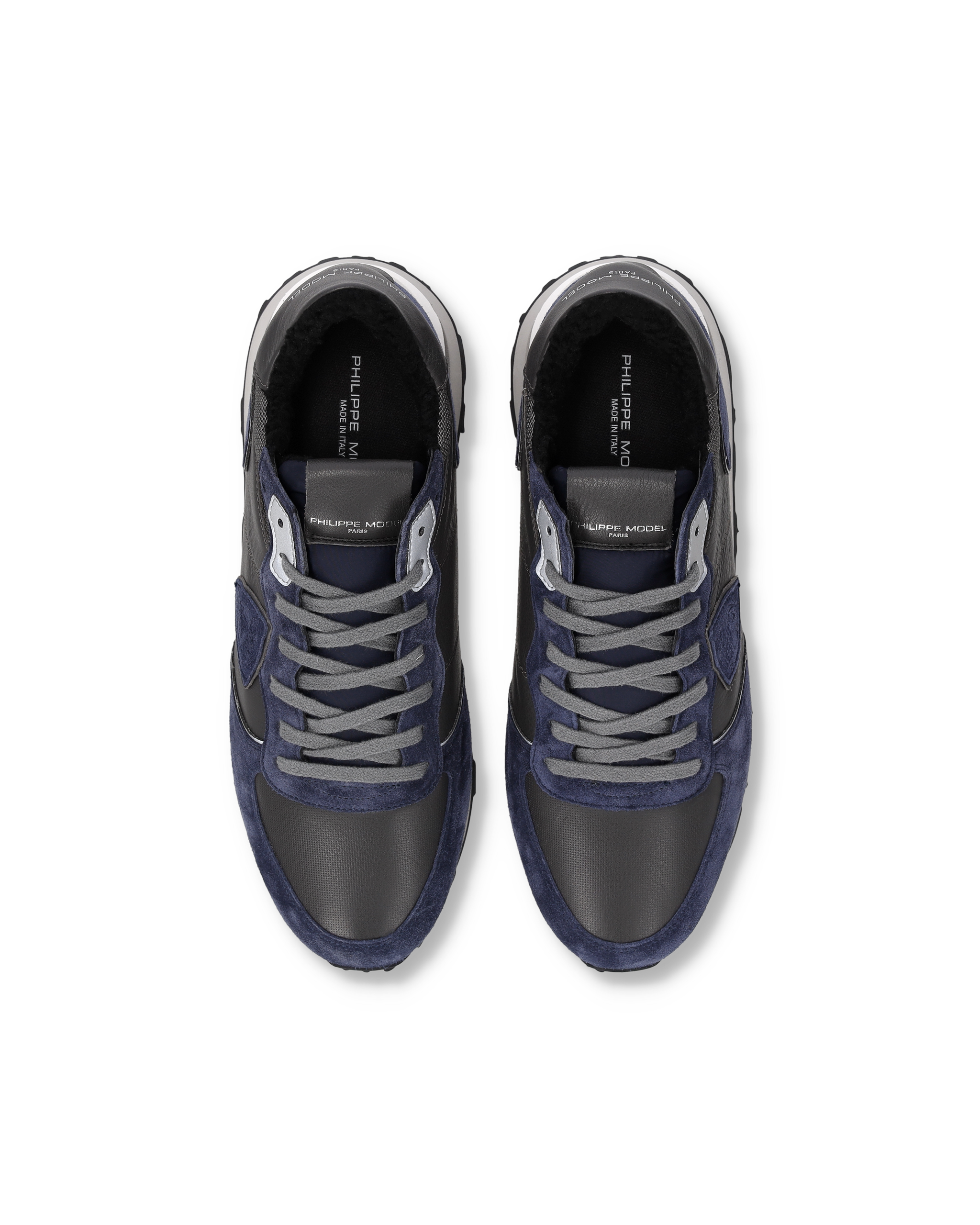 High-top running sneakers PHILIPPE MODEL Grey