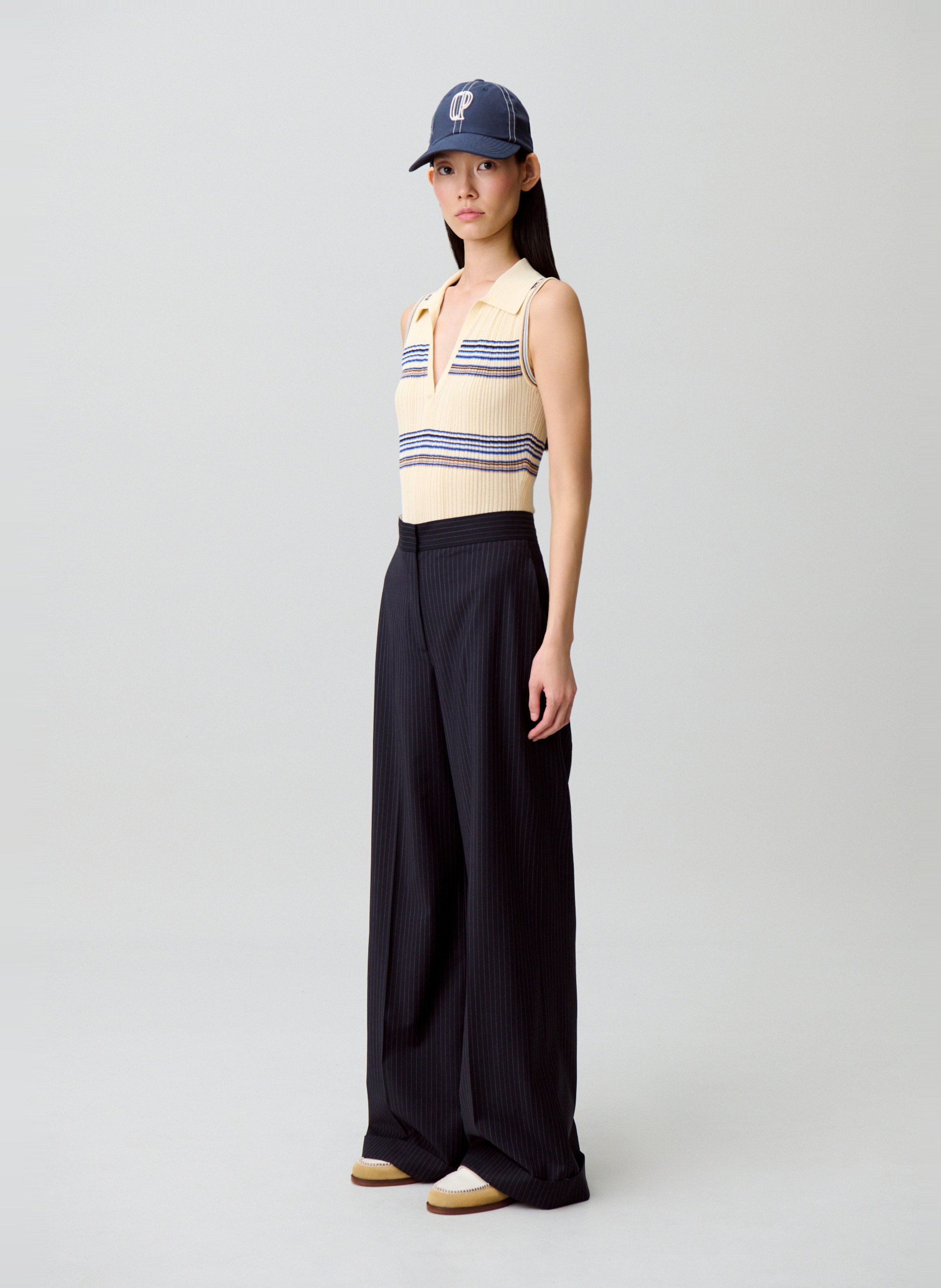 V-neck knit bodysuit CLAUDIE PIERLOT Multicolored