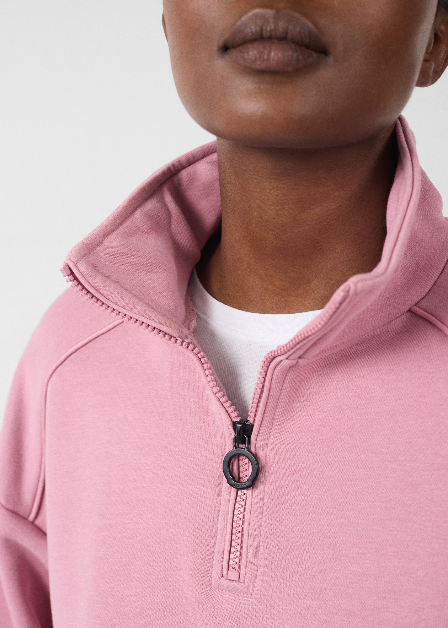 Half-zip sweatshirt JOTT Pink