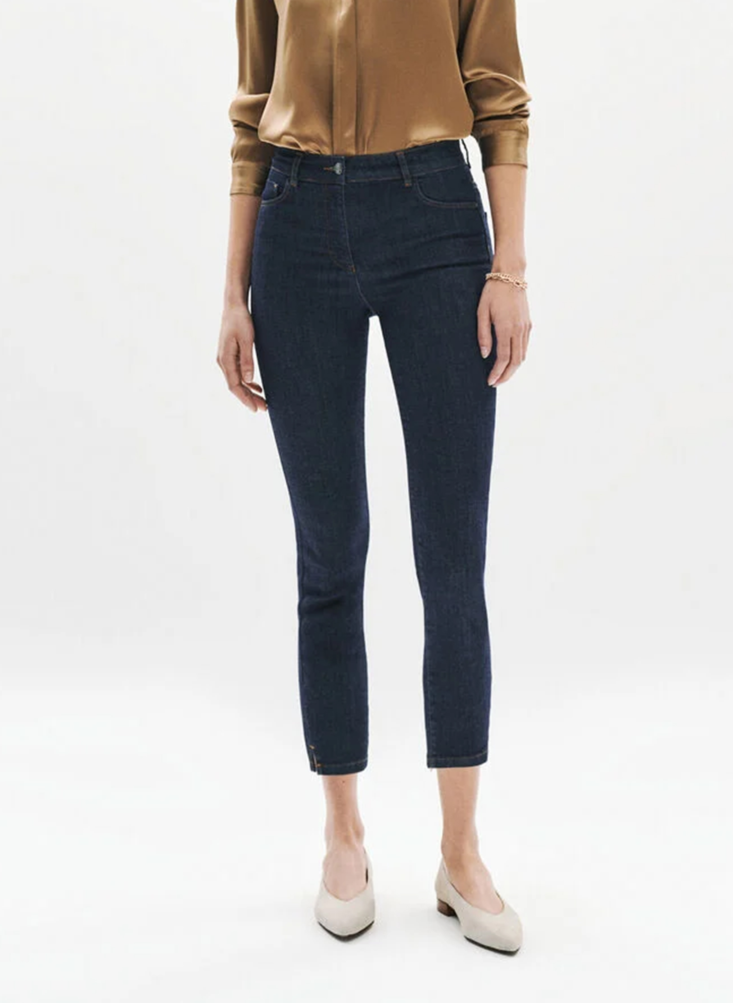 Slim-fit stretch jeans CAROLL Blue