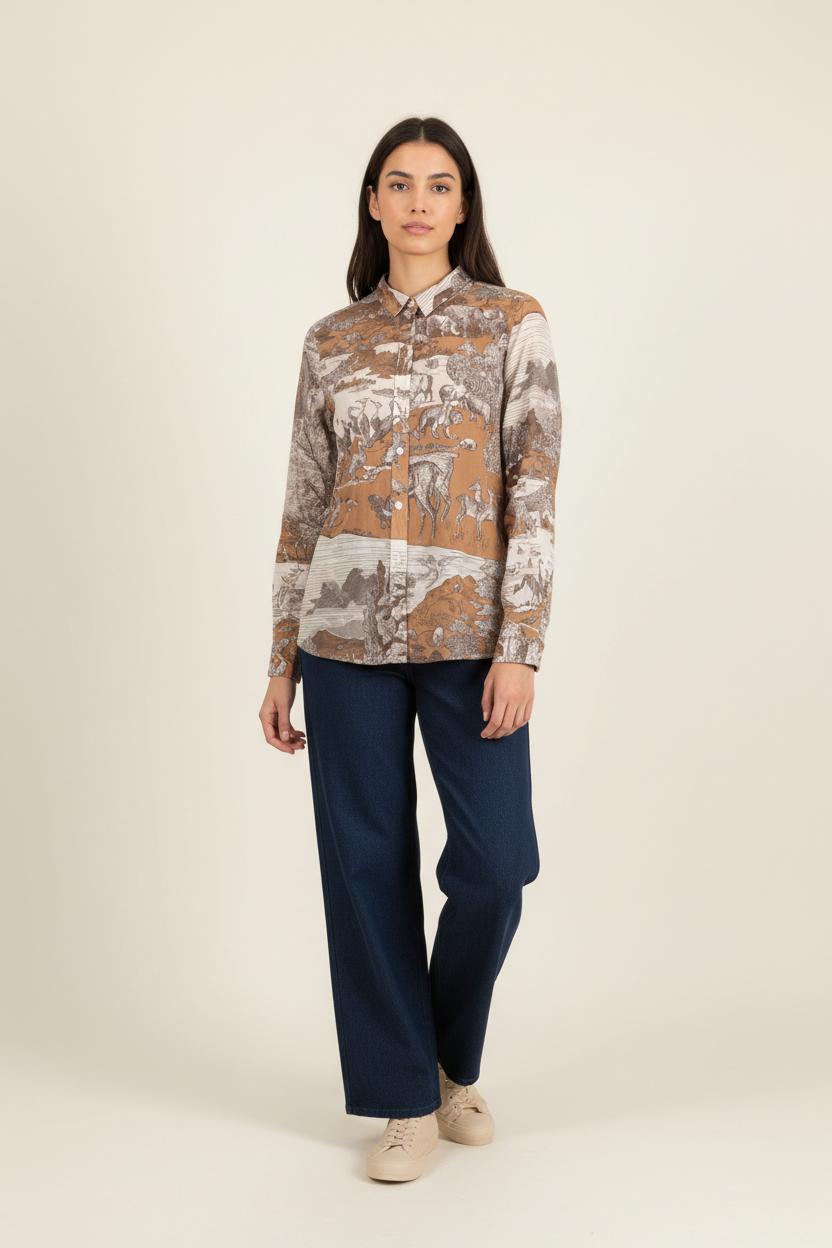 Chemise SEZANE - Seconde main Beige