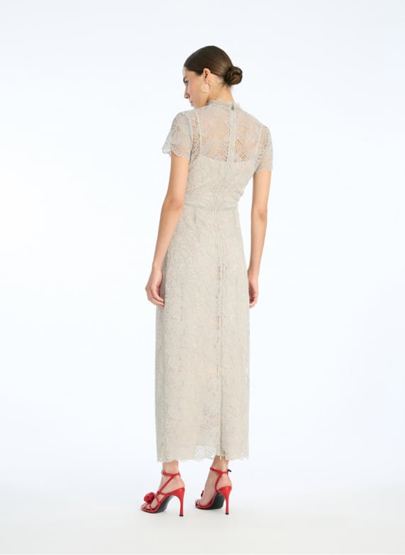 Lace midi dress - 34 Lace midi dress - 34