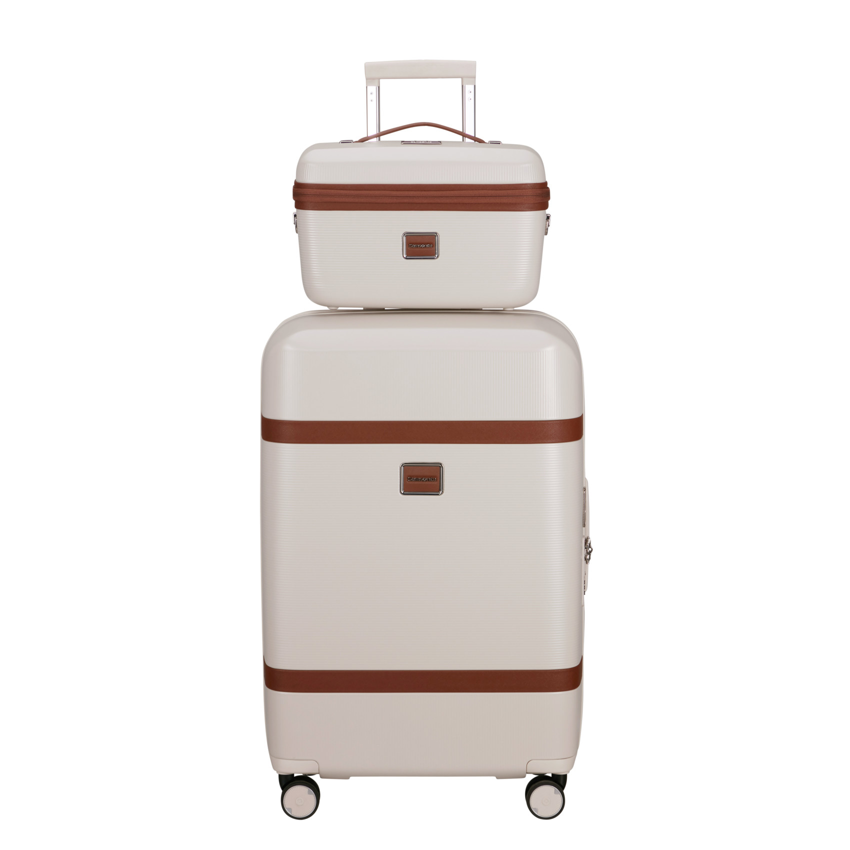 Image valise 4 roues taille m SAMSONITE Beige
