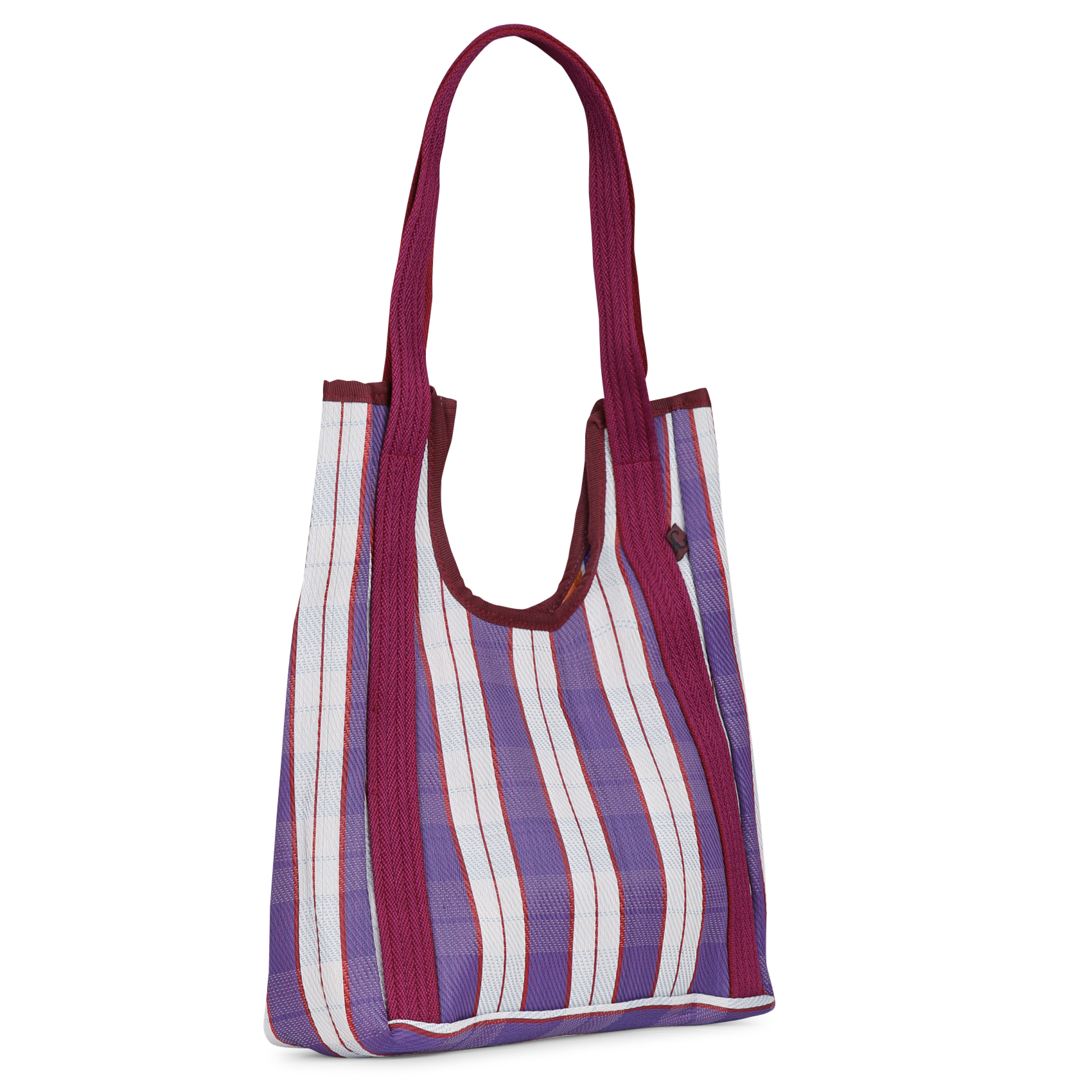 Sac à rayures multicolores BABACHIC BAGS Multicolore