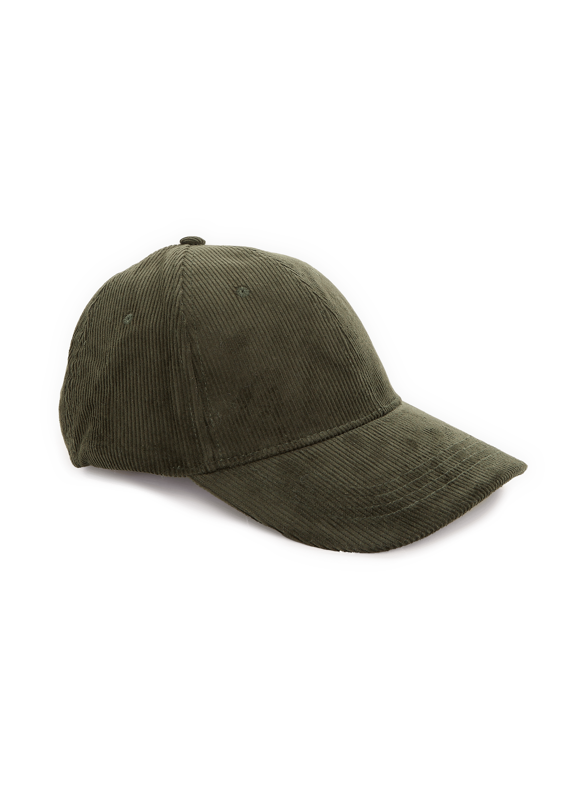 Corduroy cotton cap SAISON 1865 Khaki