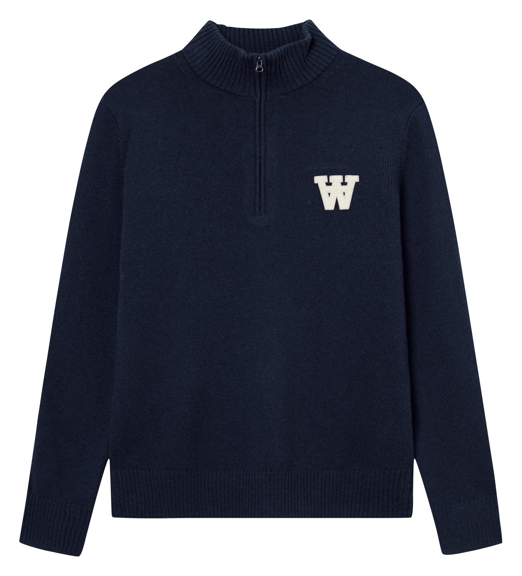 Pull droit en laine WOOD WOOD Bleu