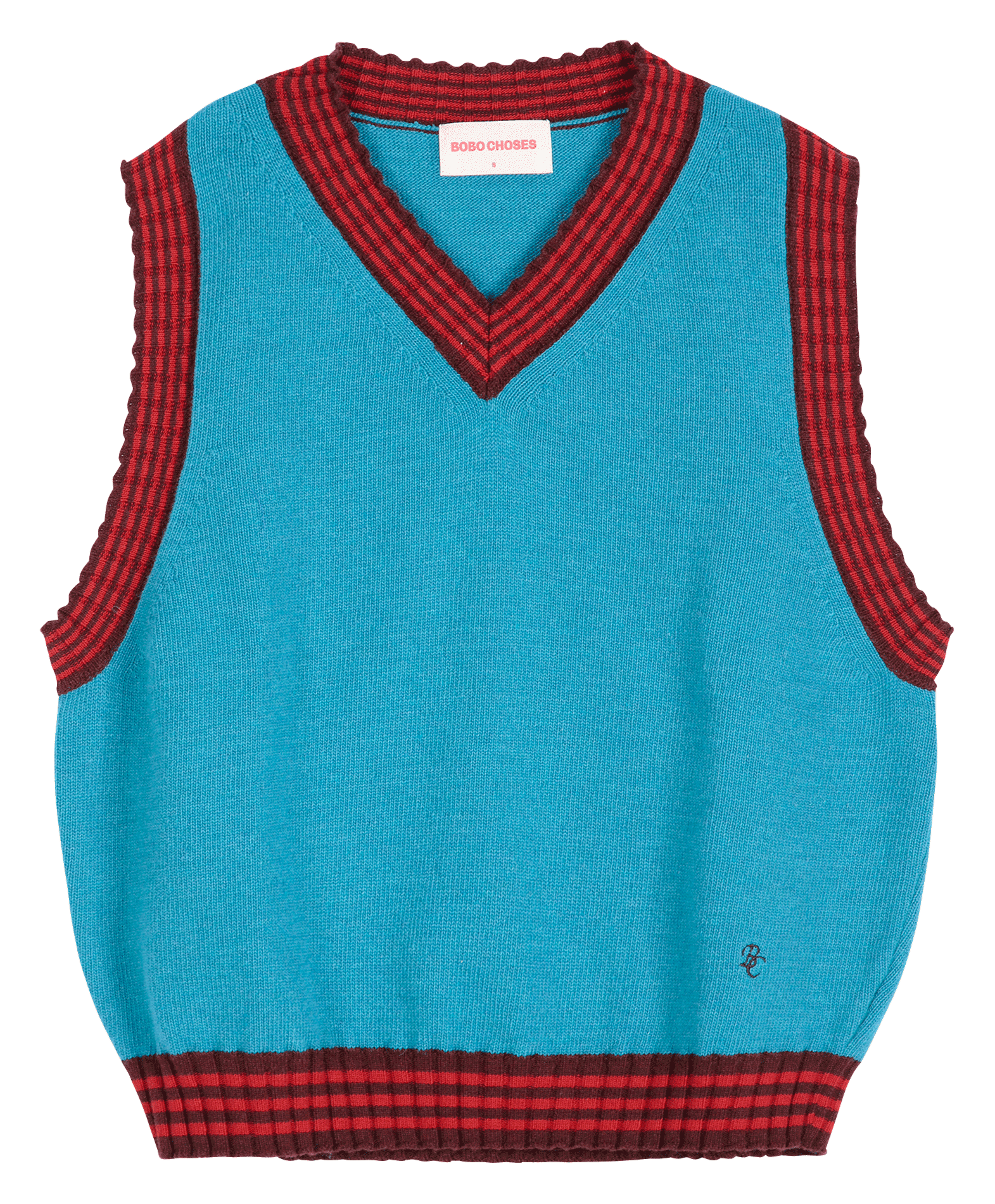 Pull droit sans manches BOBO CHOSES Blue
