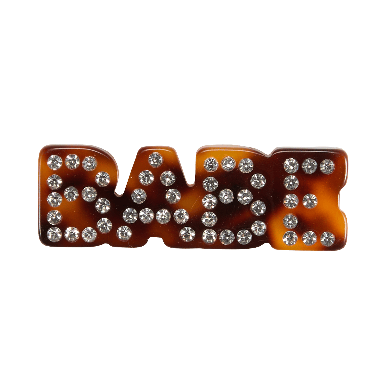 Rhinestone Brooch Babe DES PETITS HAUTS Golden