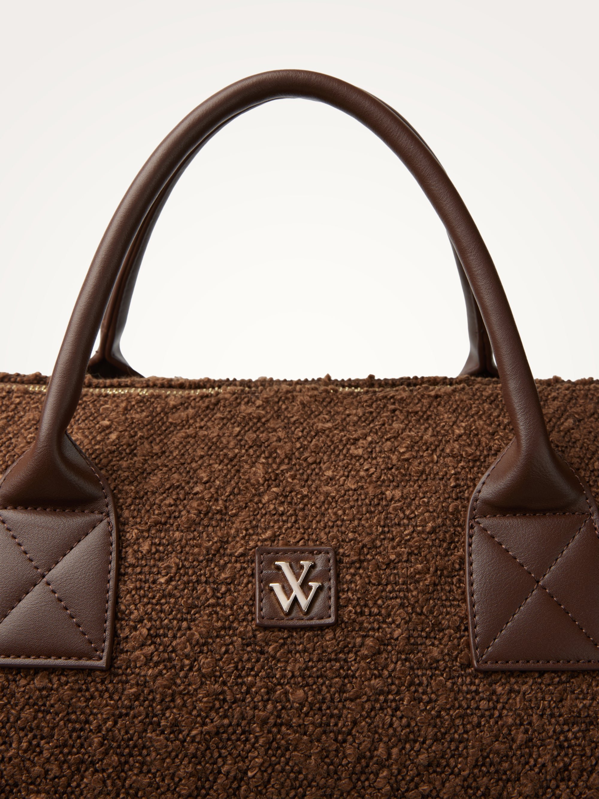 Travel bag with handles VANESSA WU Brown