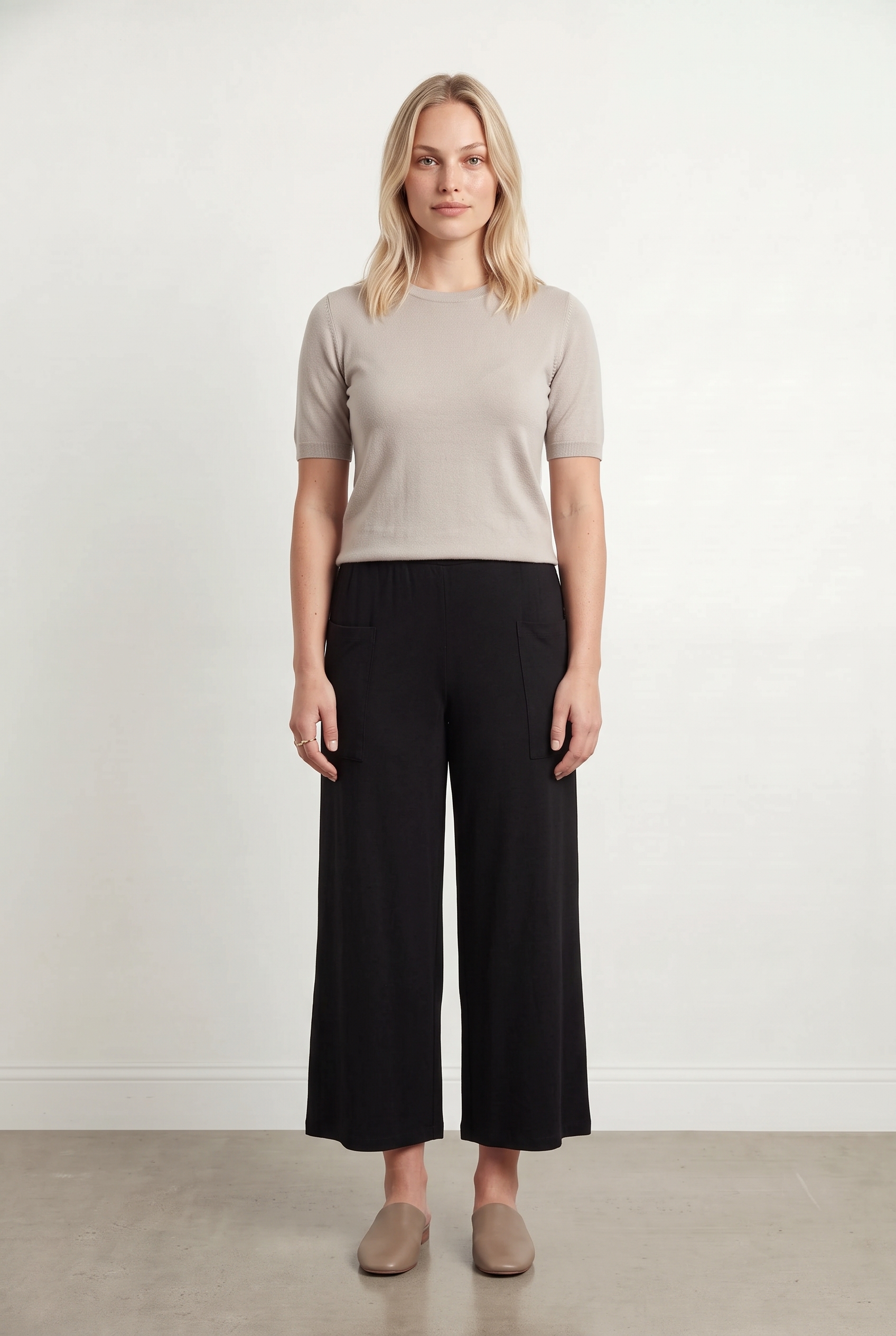 Pants AGNES B. - Seconde Main Black