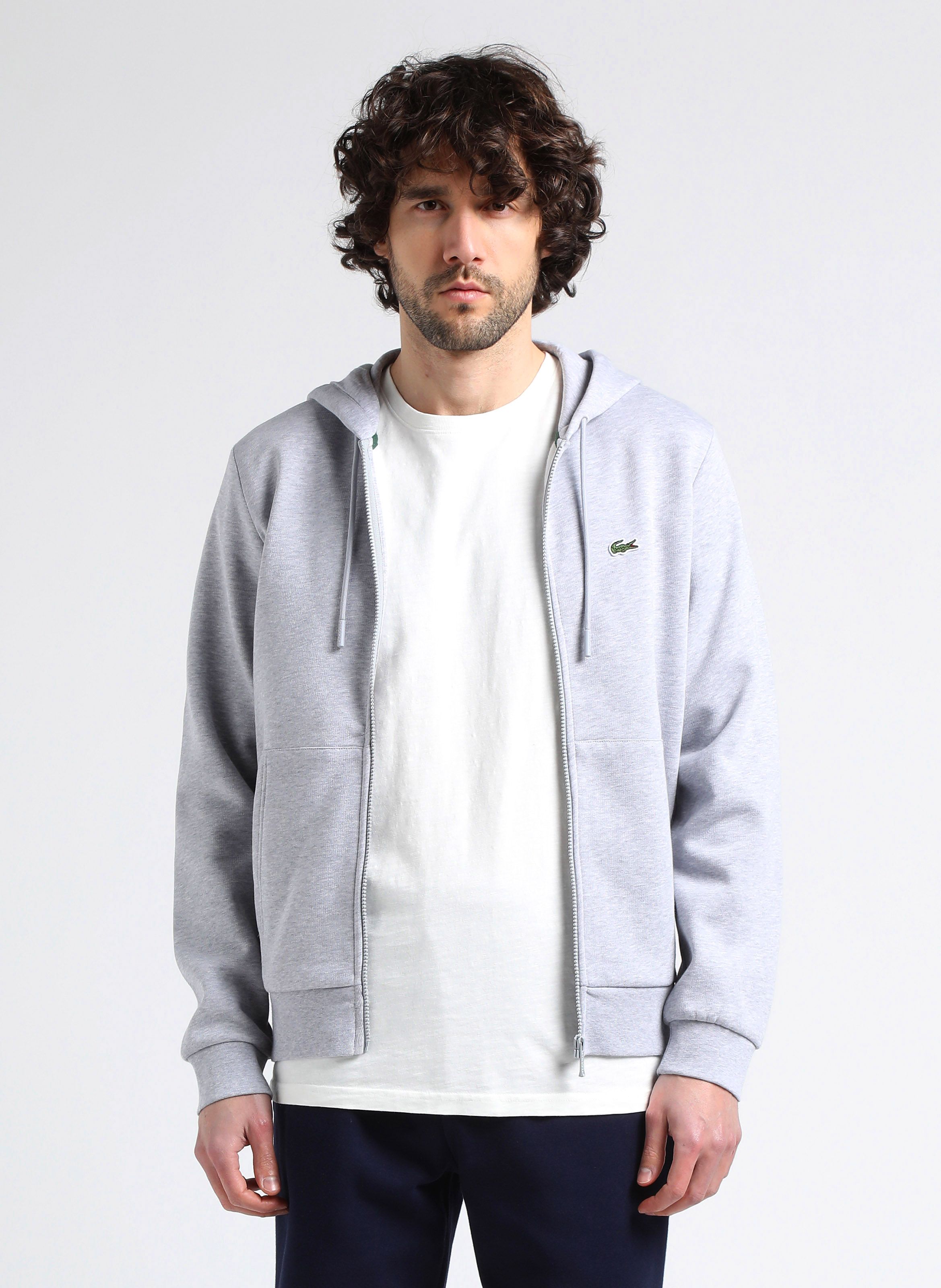 Lacoste grey shop jacket