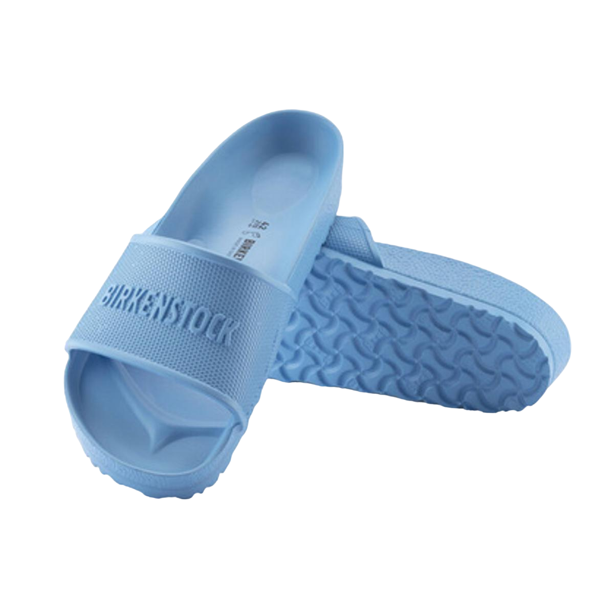 Faux leather sandals BIRKENSTOCK Blue