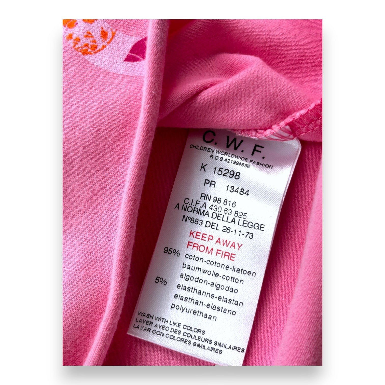 Pink baby outfit - 24 months KENZO - SECONDE MAIN Pink