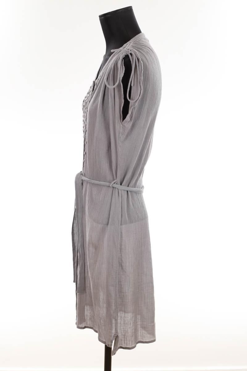 Cotton dress ANTIK BATIK - Seconde Main Grey