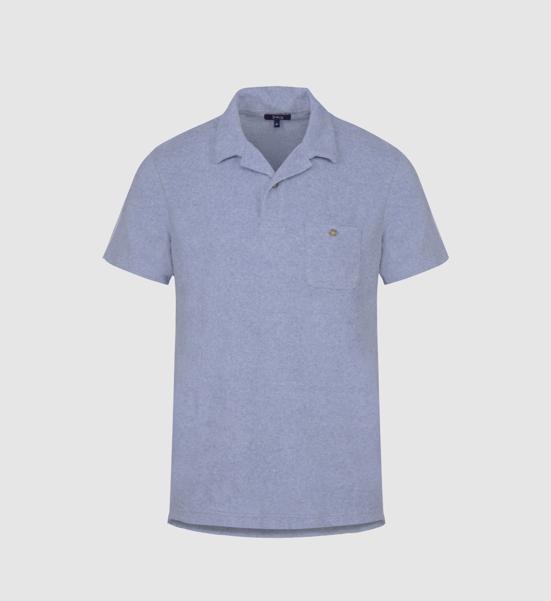 Terry cloth polo GILI'S Blue