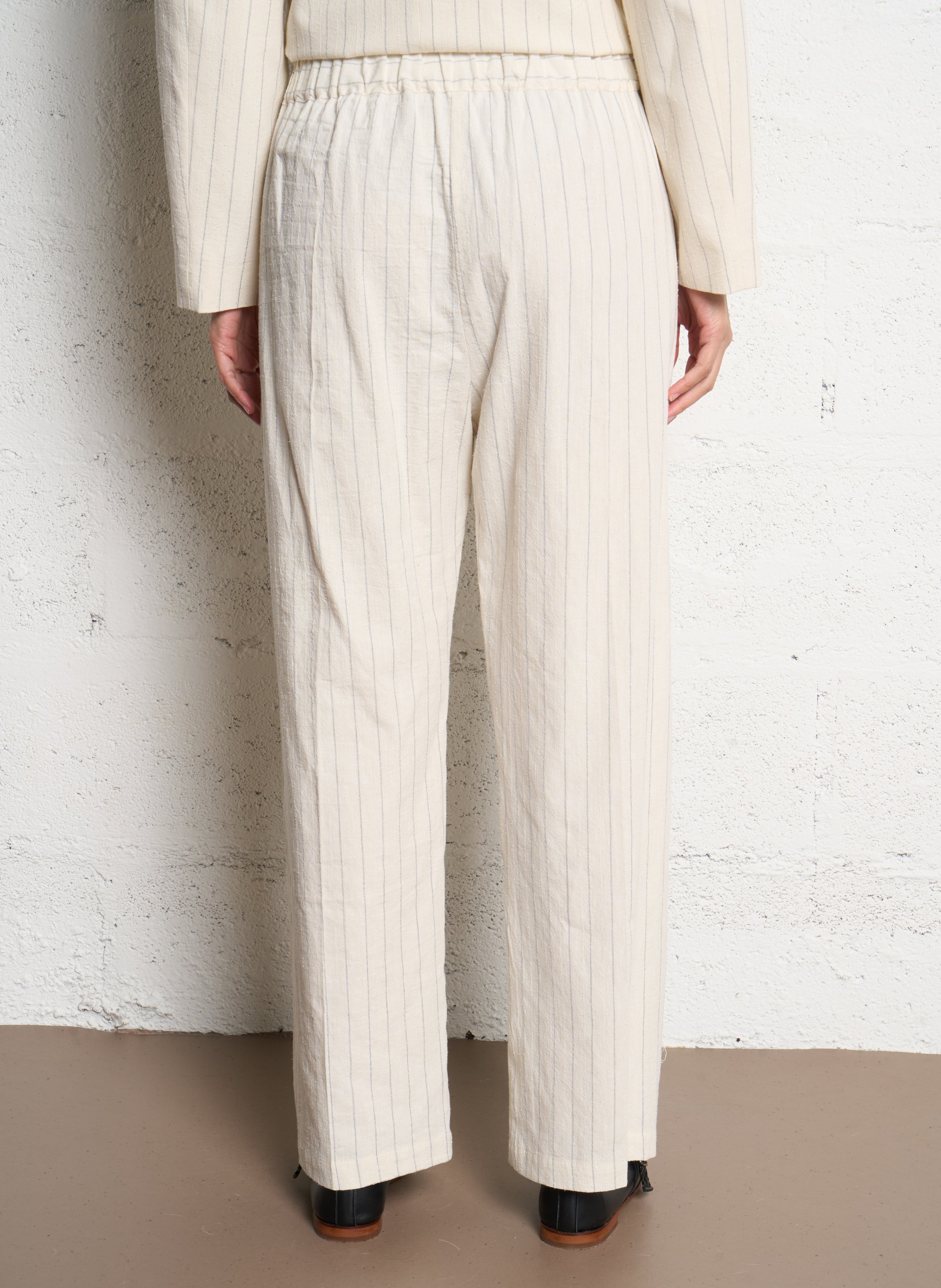 Pantalon droit rayé MASSCOB Multicolored