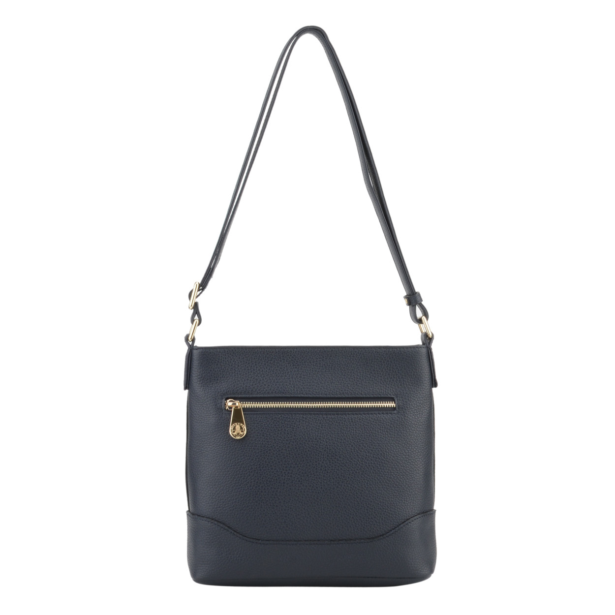 Red crossbody bag POURCHET Blue