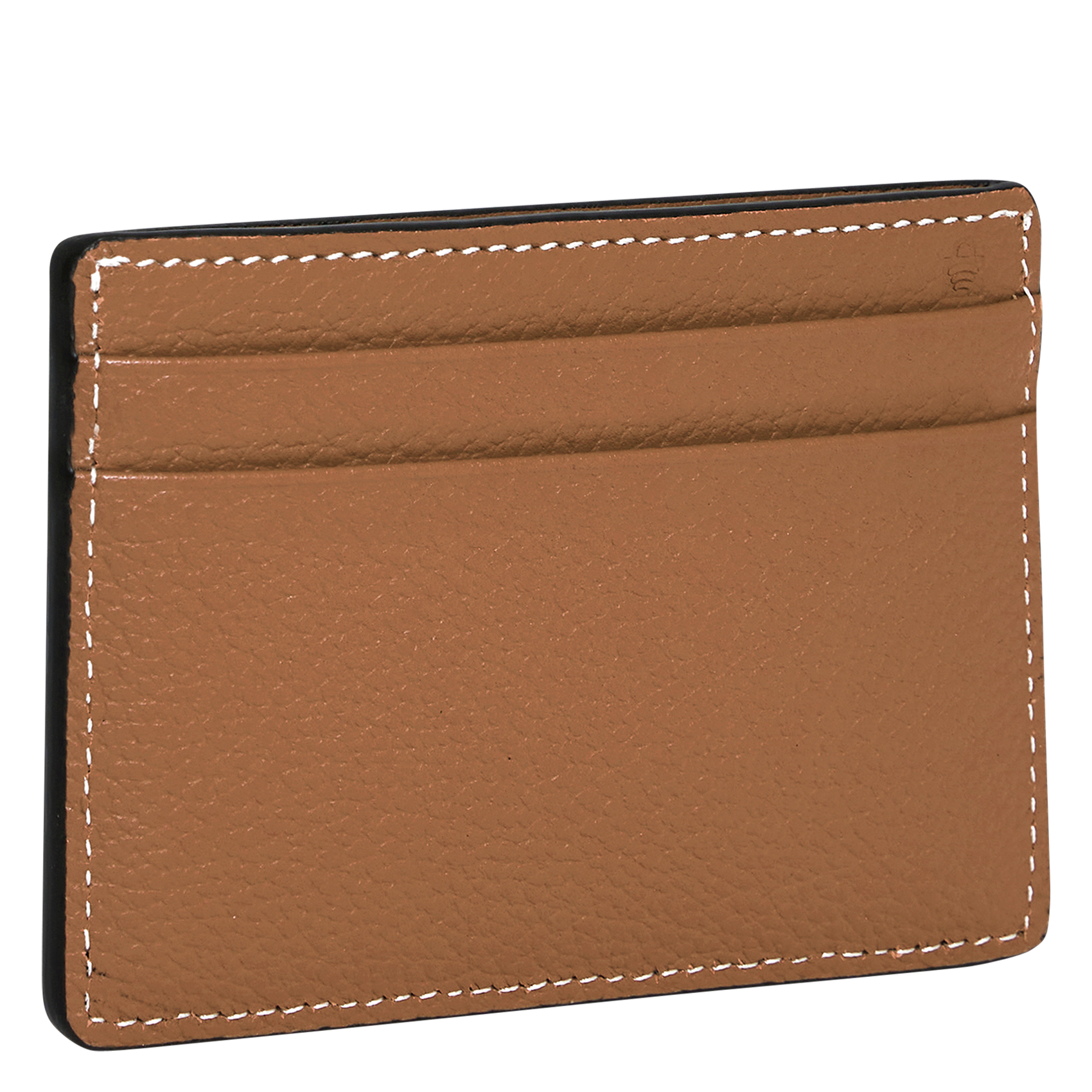 - 100% leer, - 6 kaarthoudersplitten, - 1 centrale zak, - Afmetingen: L10 x H7 cm. LE TANNEUR Bruin