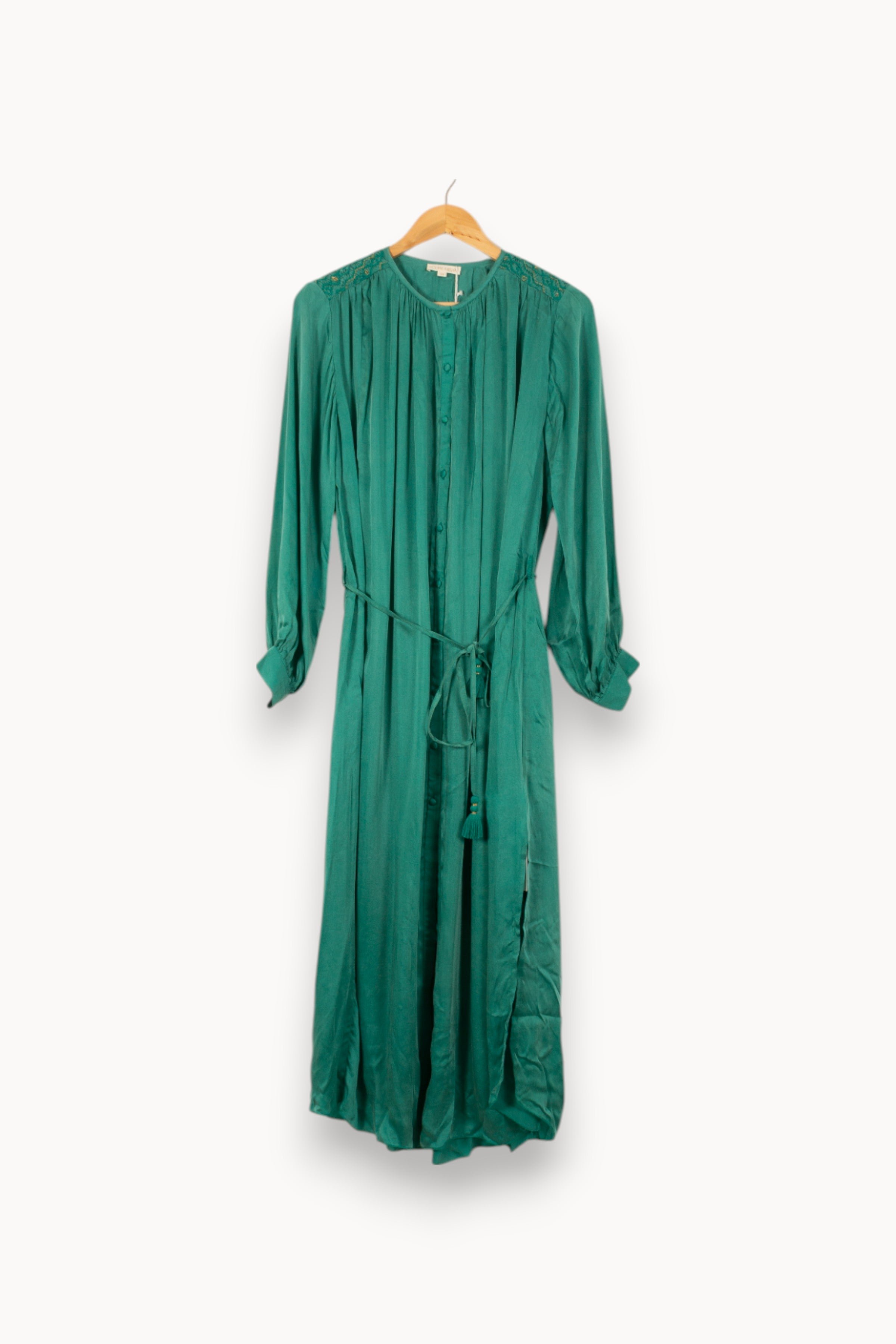 Long dress LOUISE MISHA - Seconde Main Green