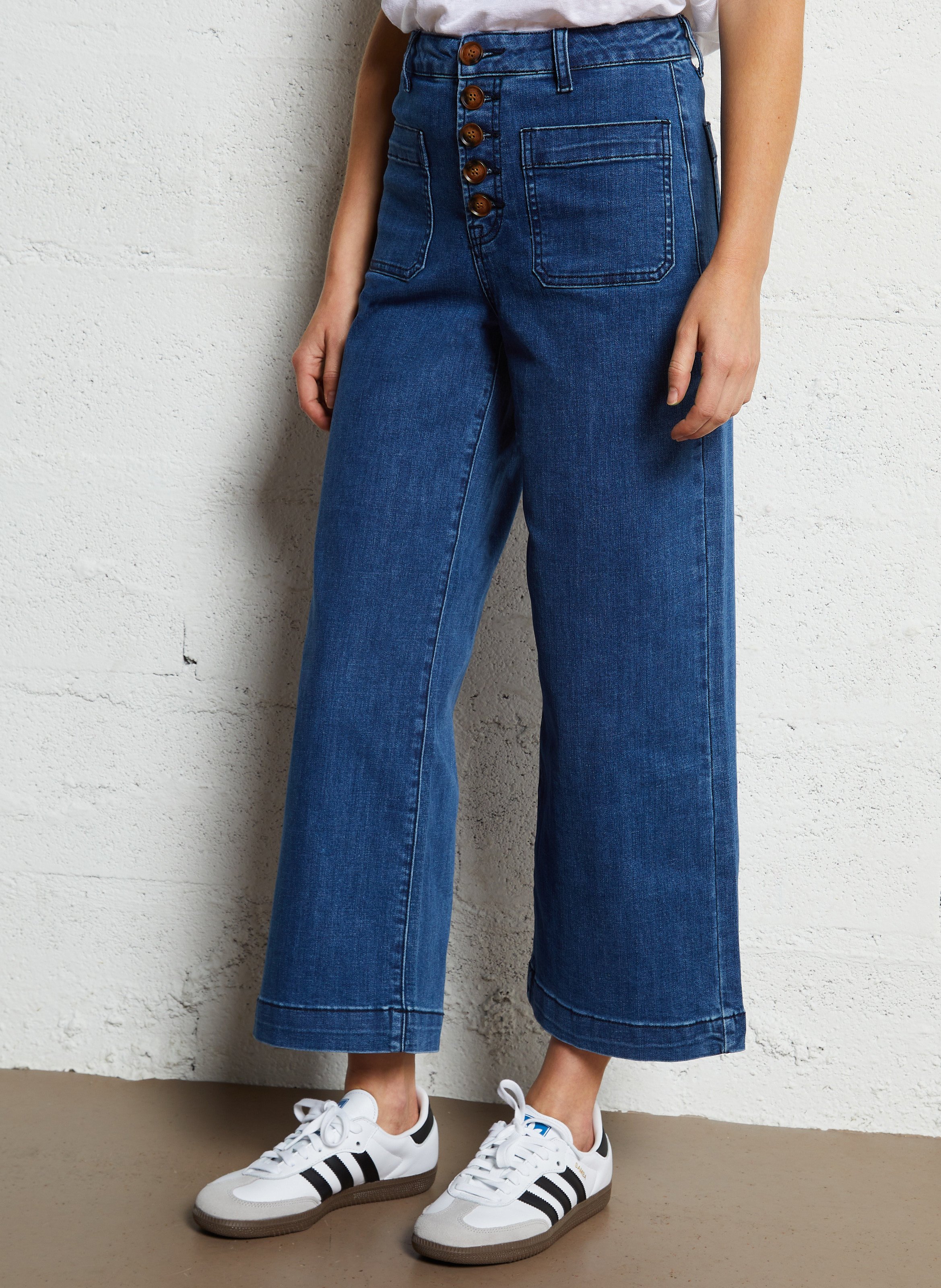 Jean taille haute évasée LA PETITE ETOILE