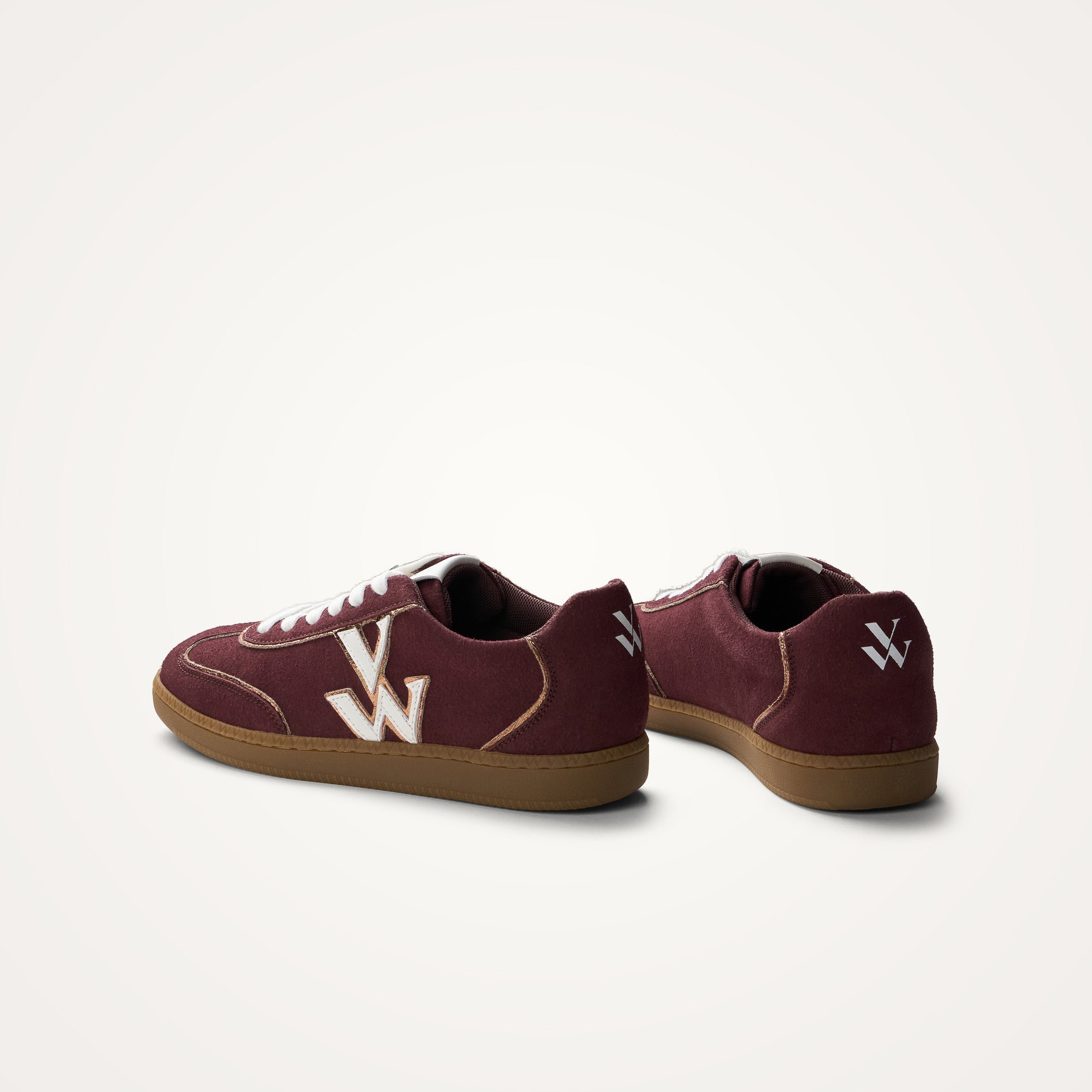 Baskets basses rétro à lacets VANESSA WU Rouge