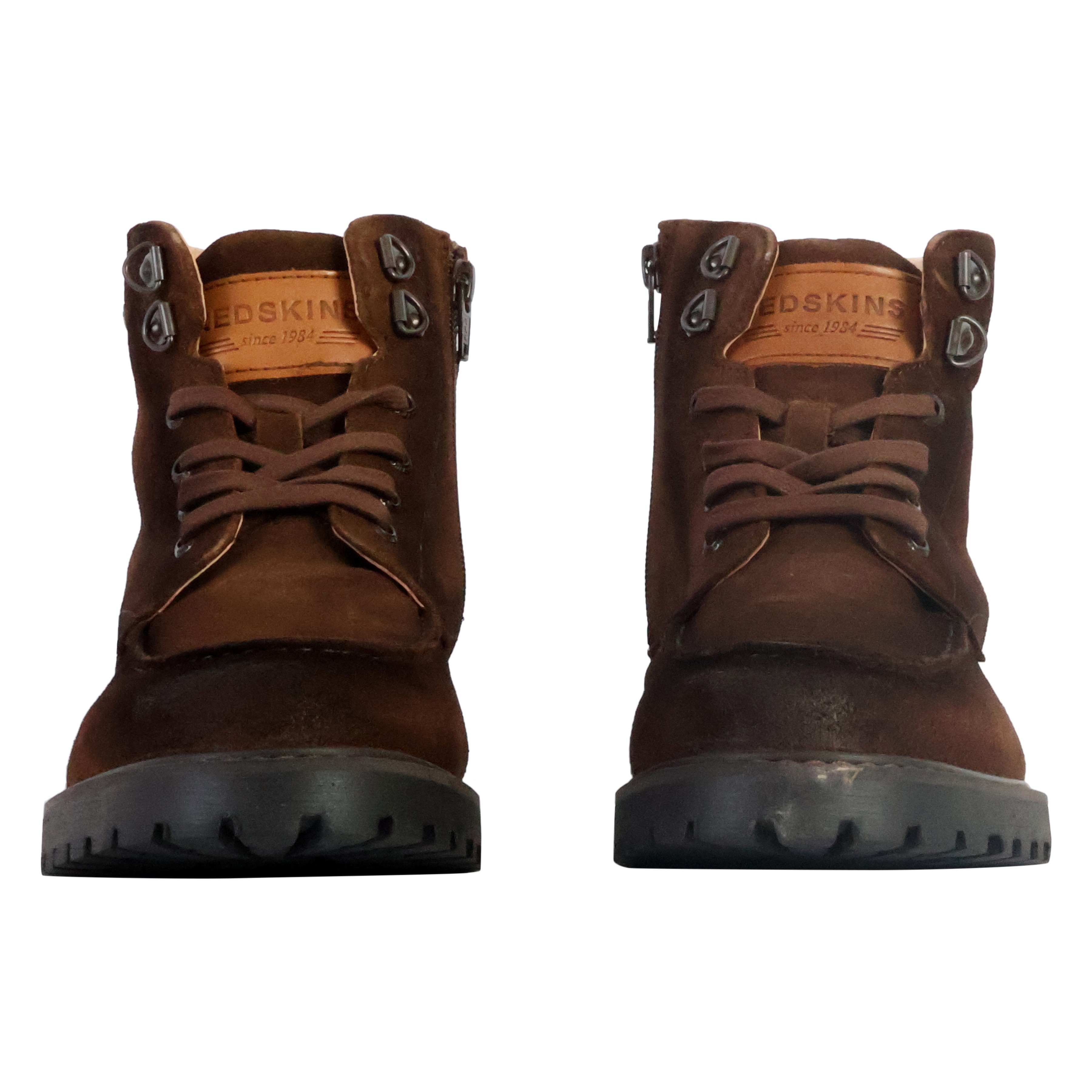 Bottine cuir  temple REDSKINS Marron