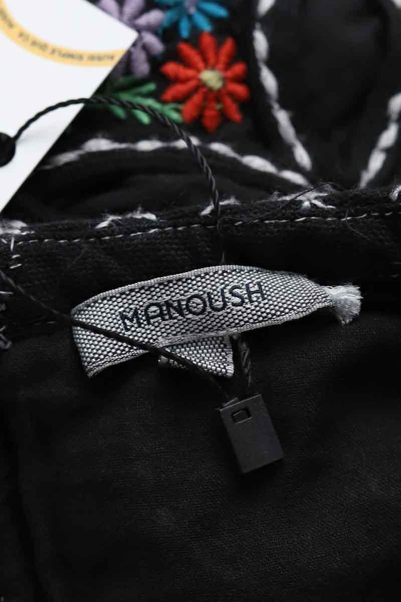 Cotton dress Manoush - Seconde Main Black