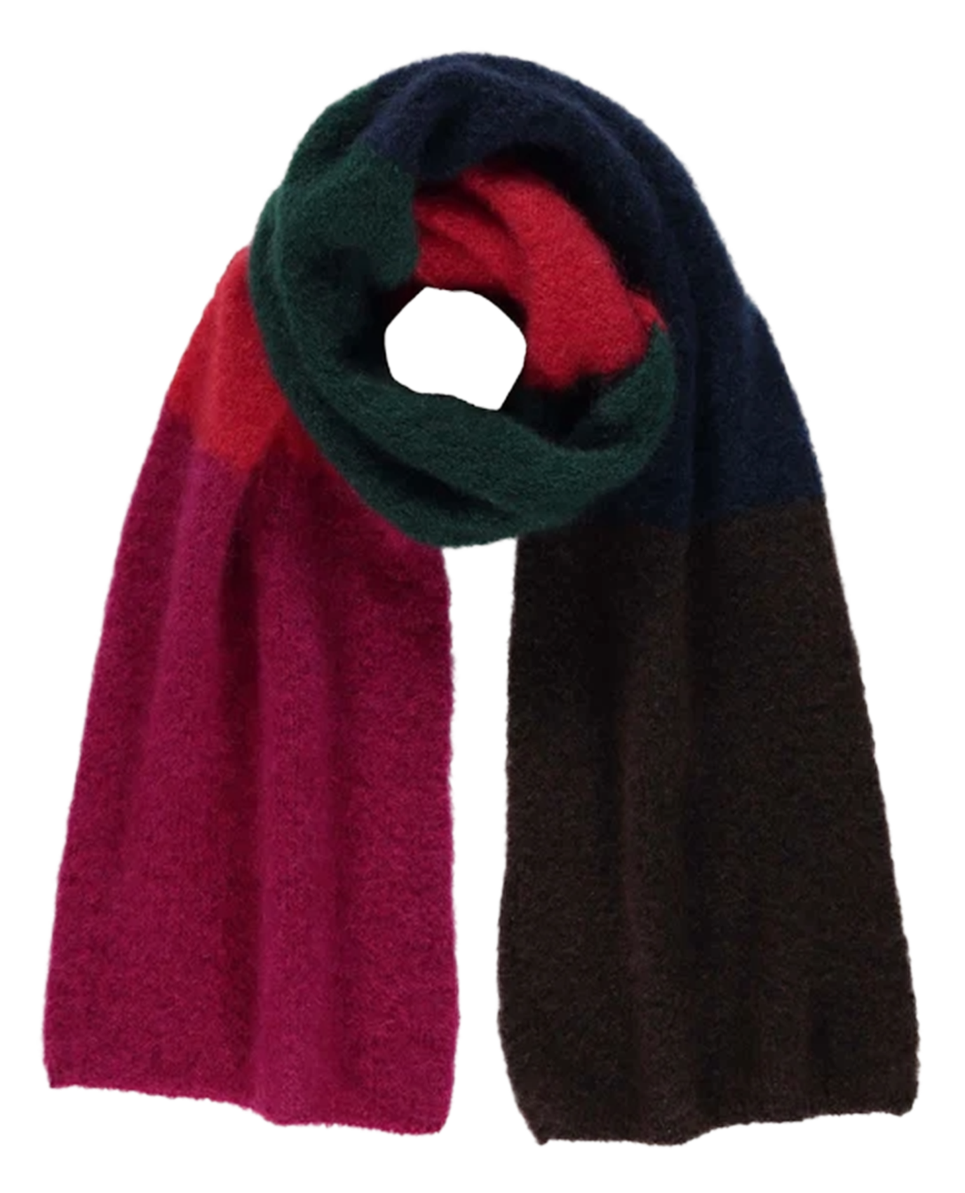 Mohair scarf BY BAR Multicolored