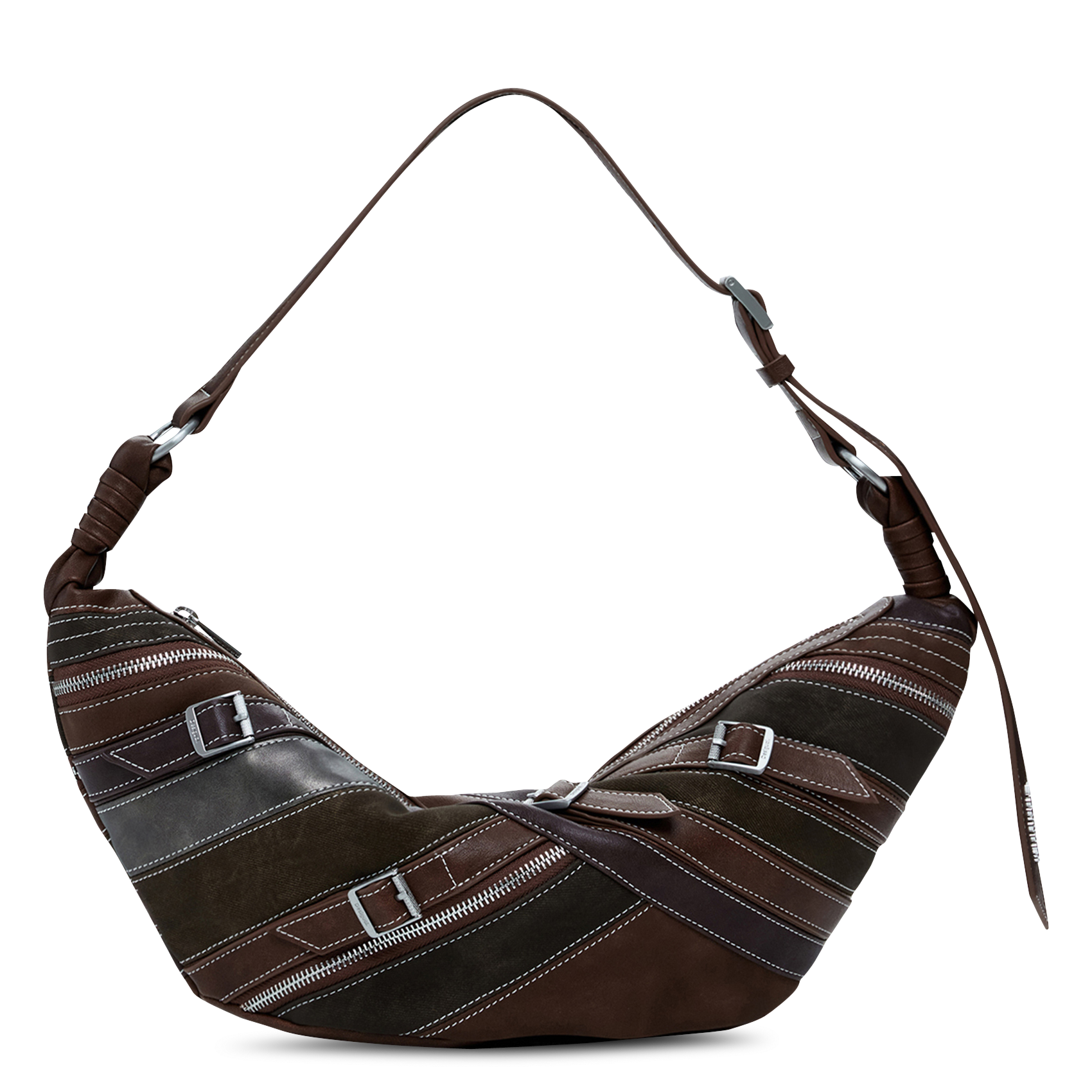 Schultertasche mit Schnallen DESIGUAL Braun