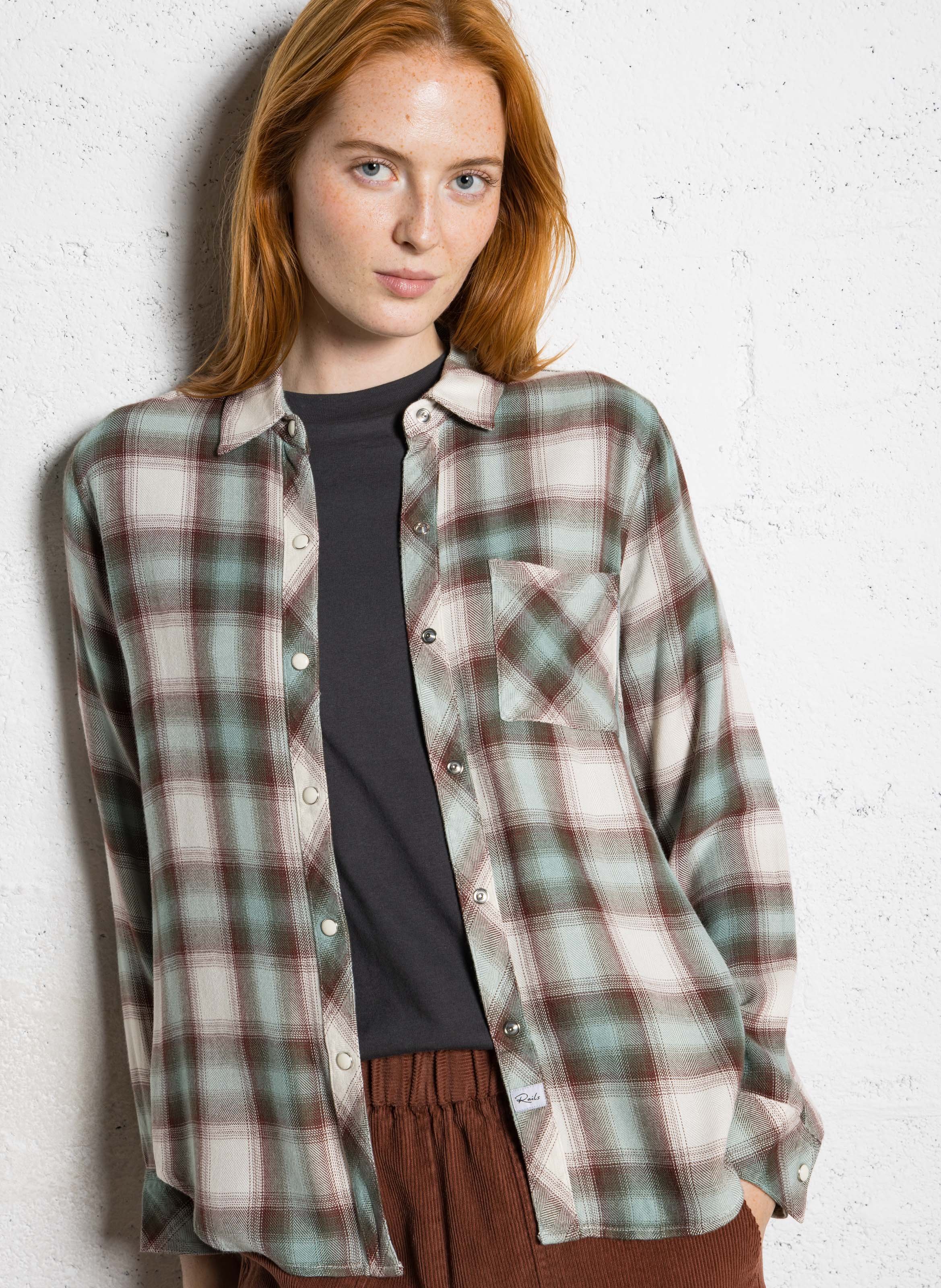 Straight checked shirt RAILS