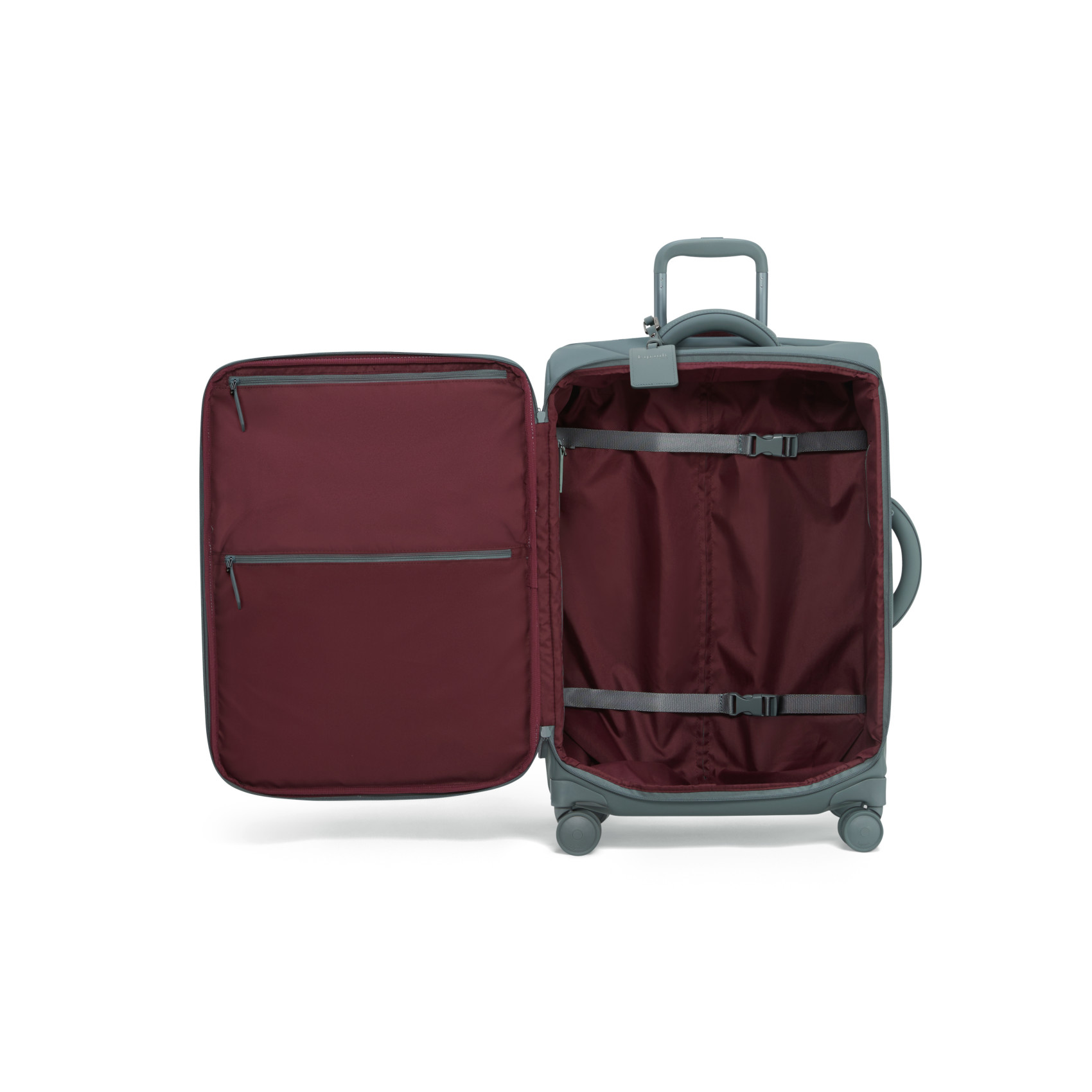 Lost in Berlin 4-wheel suitcase size M LIPAULT Grey