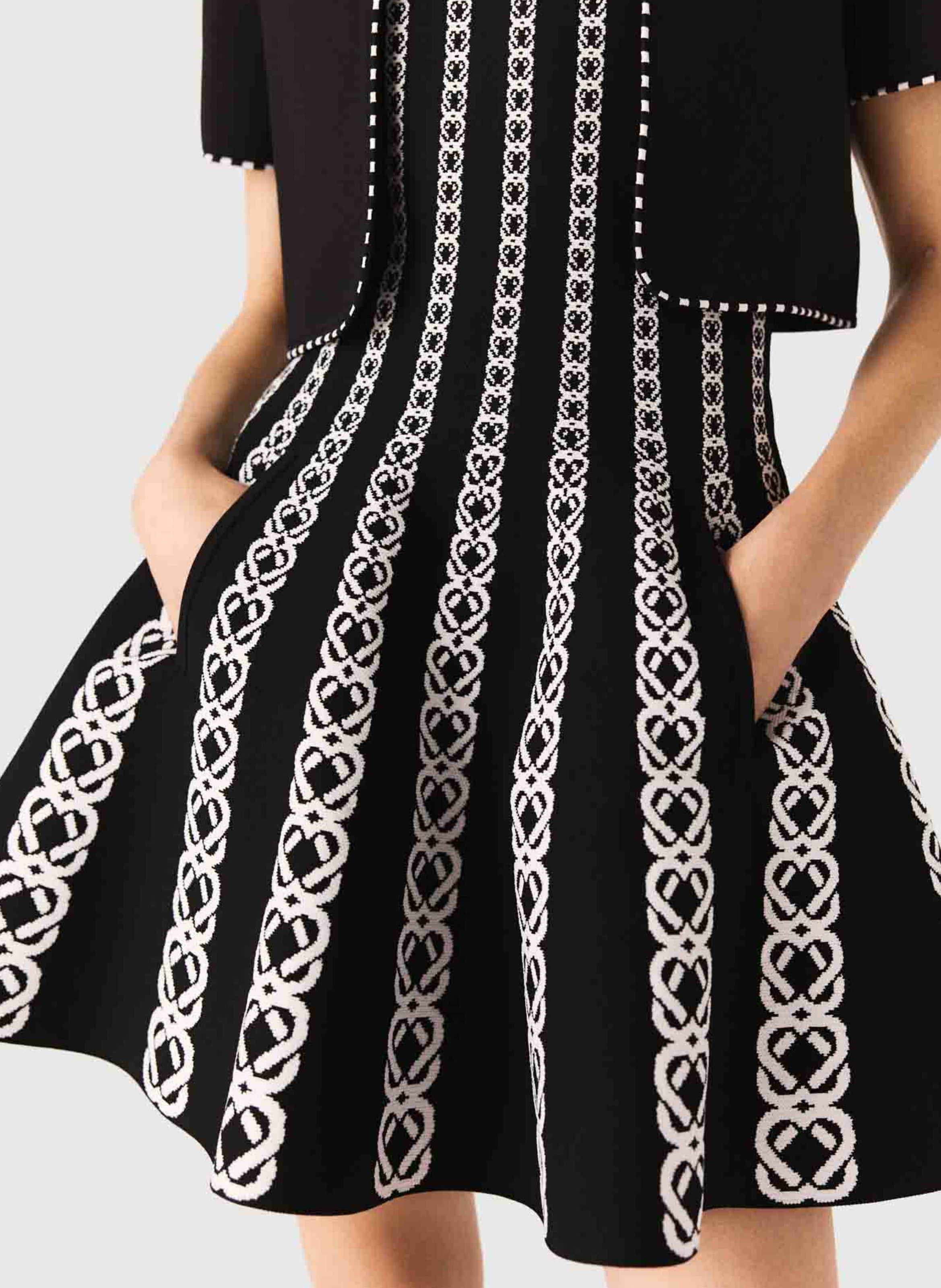 Cardigan col rond  MAJE Noir