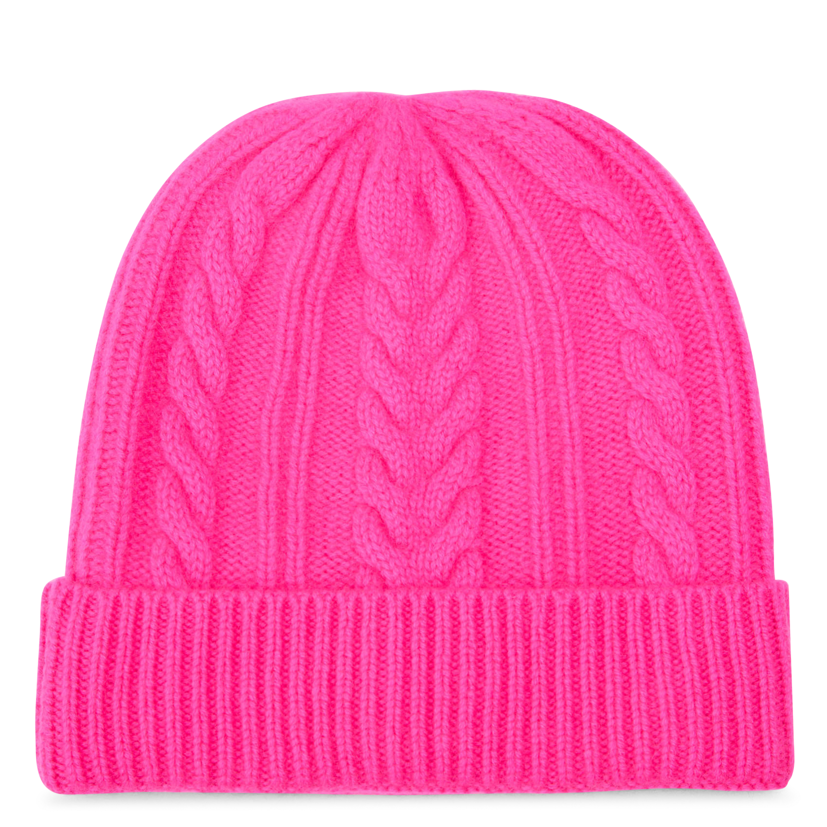 Bonnet en cachemire FROM FUTURE Pink