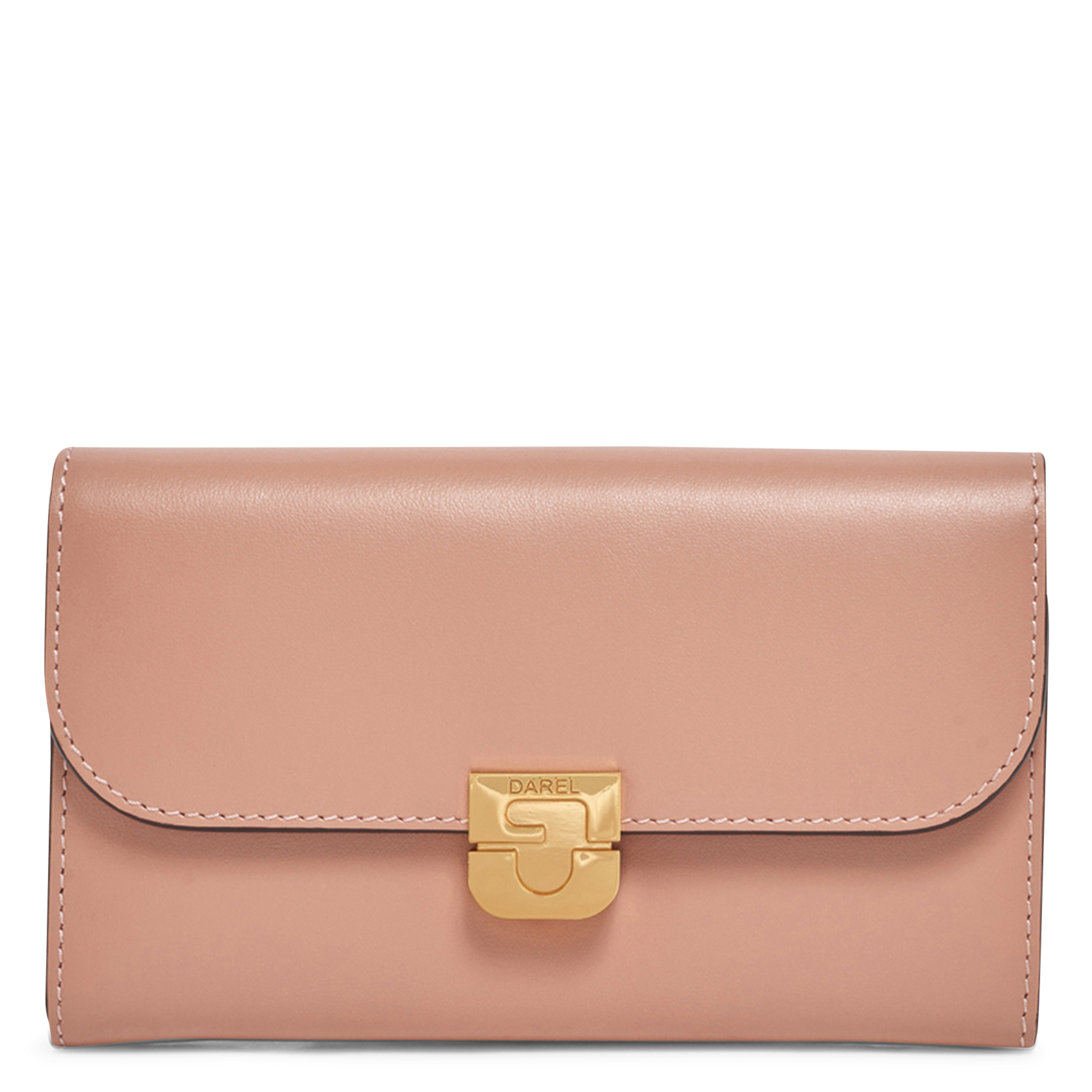 Portefeuille en cuir GERARD DAREL Beige