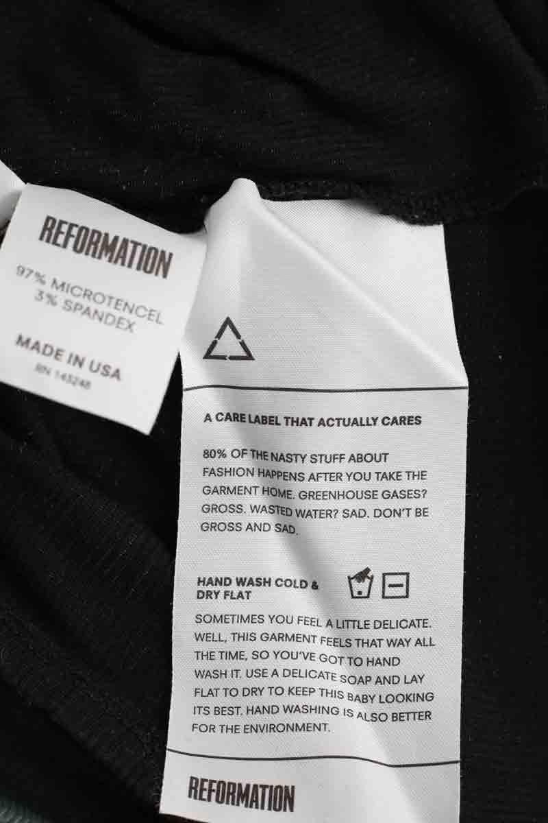 T-shirt REFORMATION - Seconde Main Black